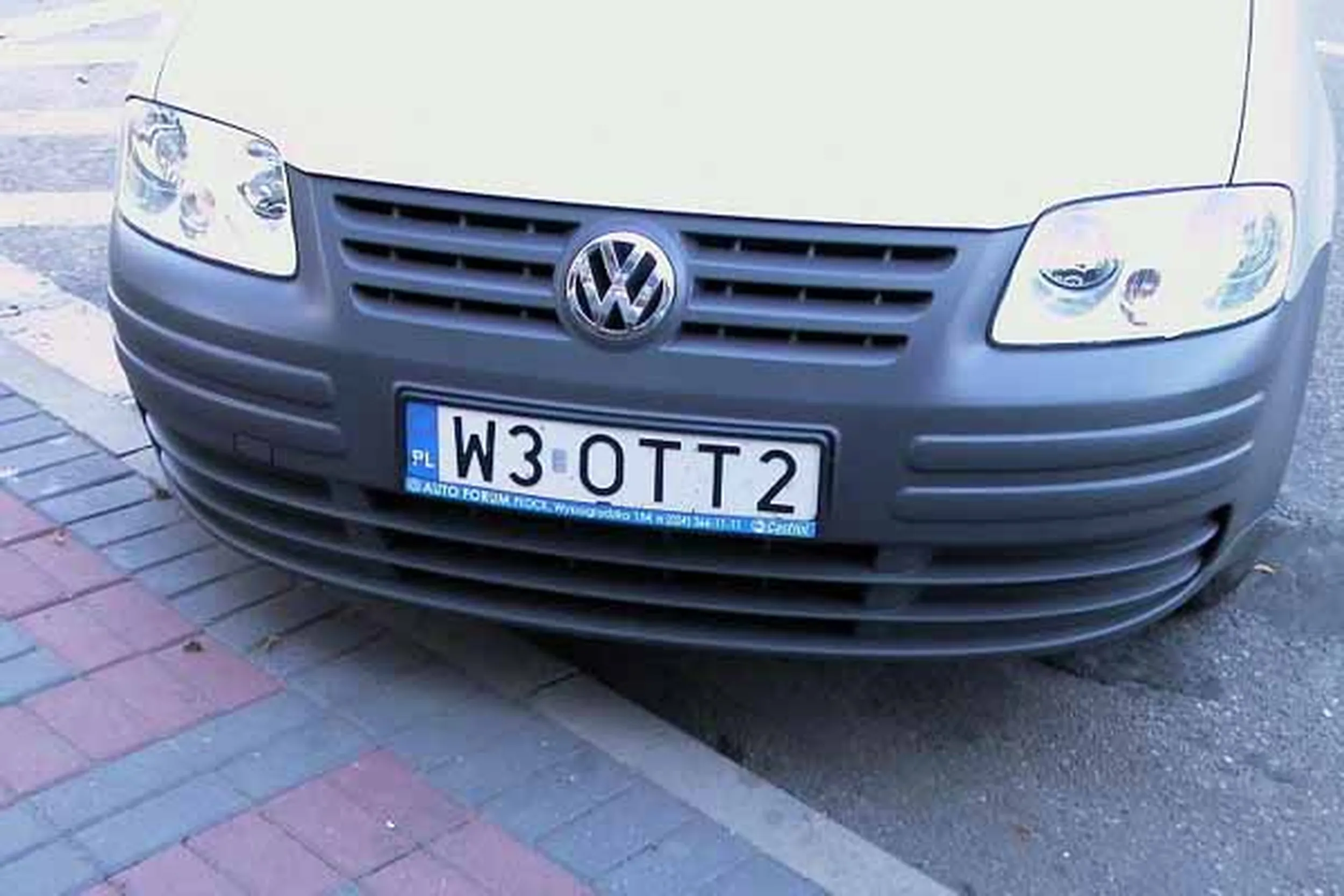 Fajny numer, blacha W3 OTT2