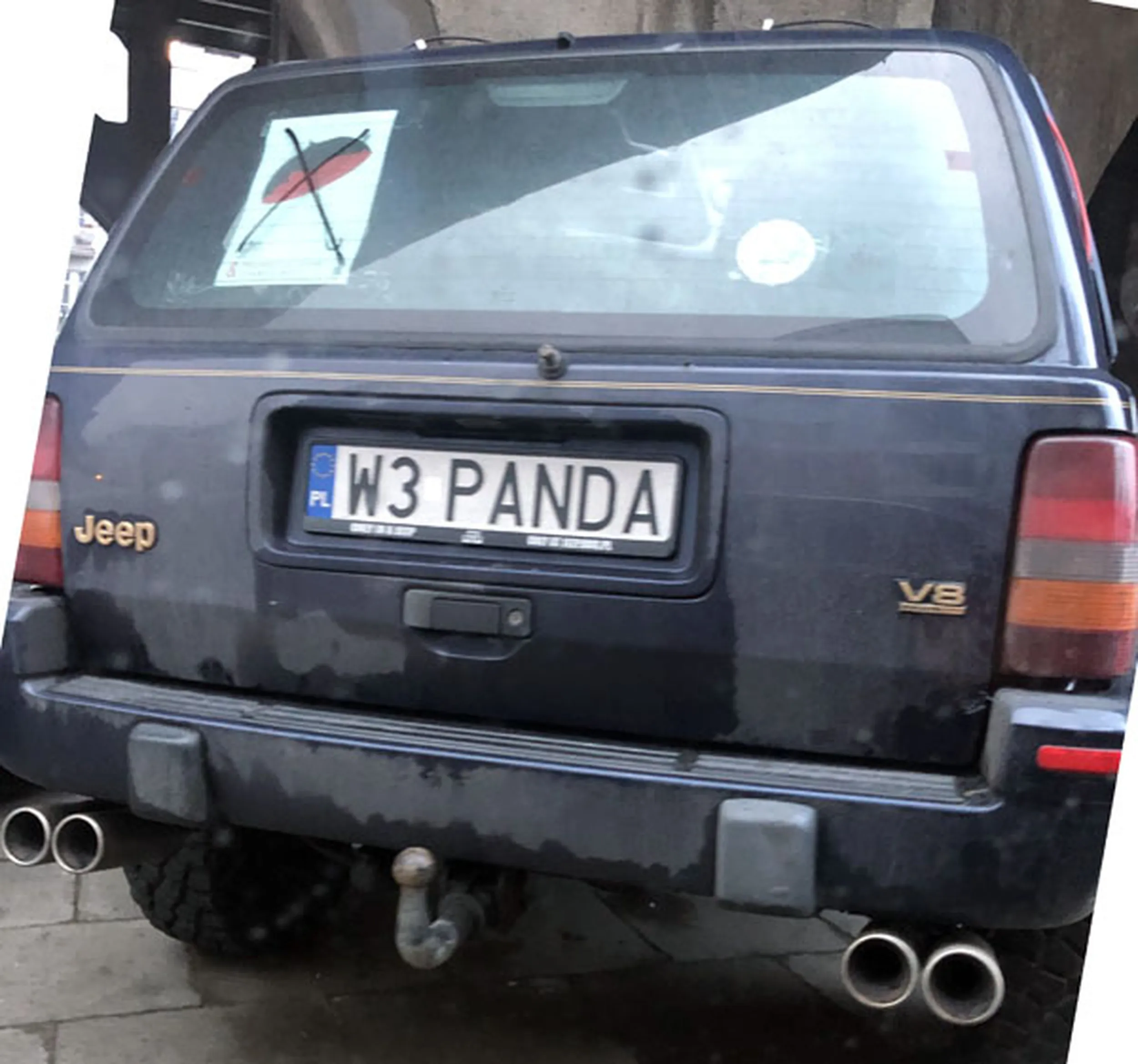 Fajny numer, blacha W3 PANDA