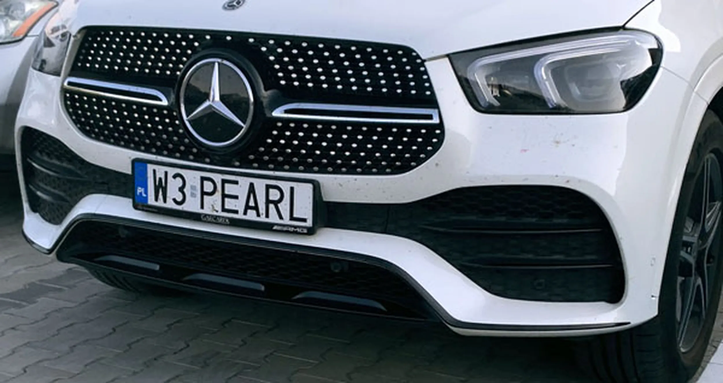 Fajny numer, blacha W3 PEARL