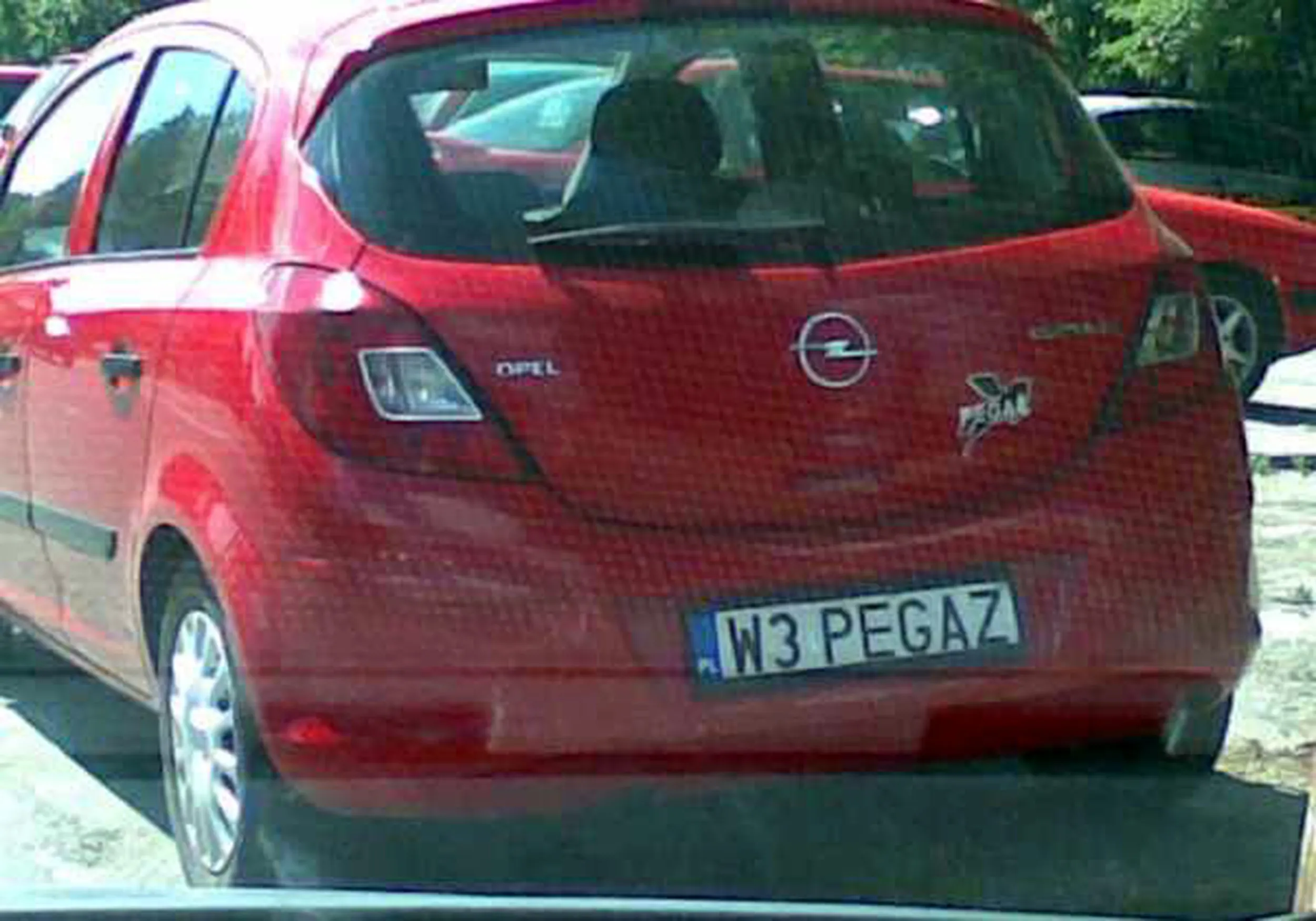 Fajny numer, blacha W3 PEGAZ