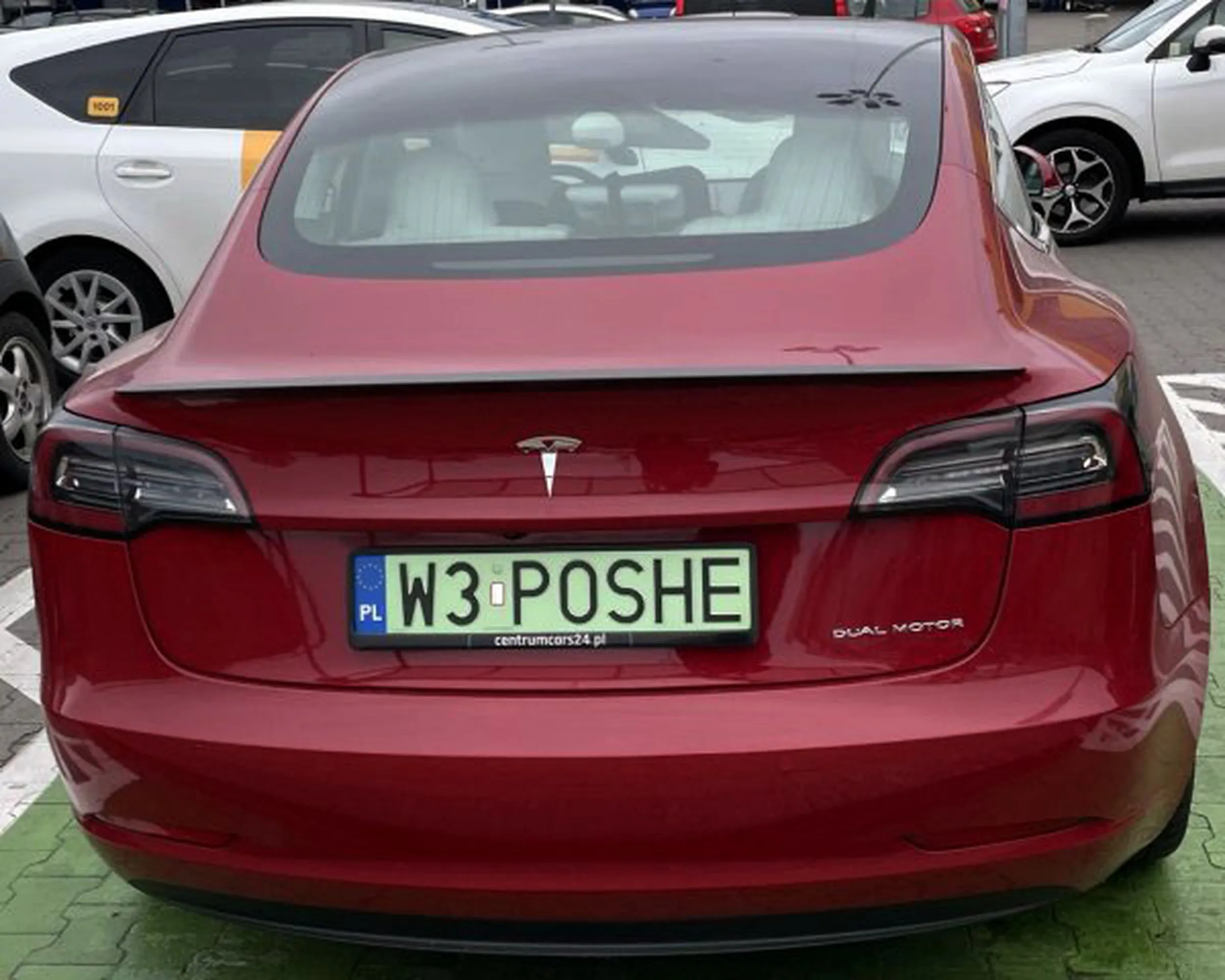 Fajny numer, blacha W3 POSHE