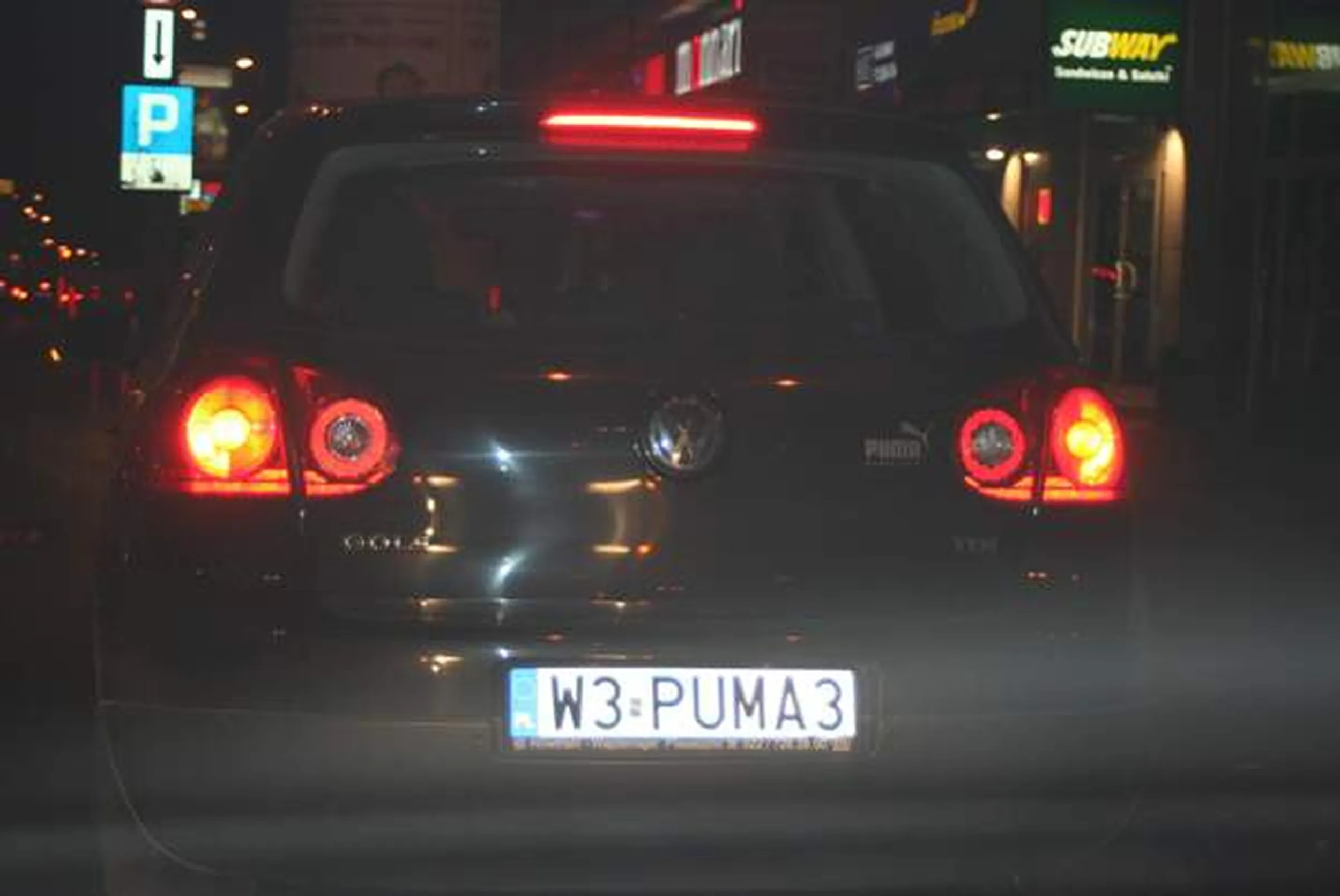 Fajny numer, blacha W3 PUMA3