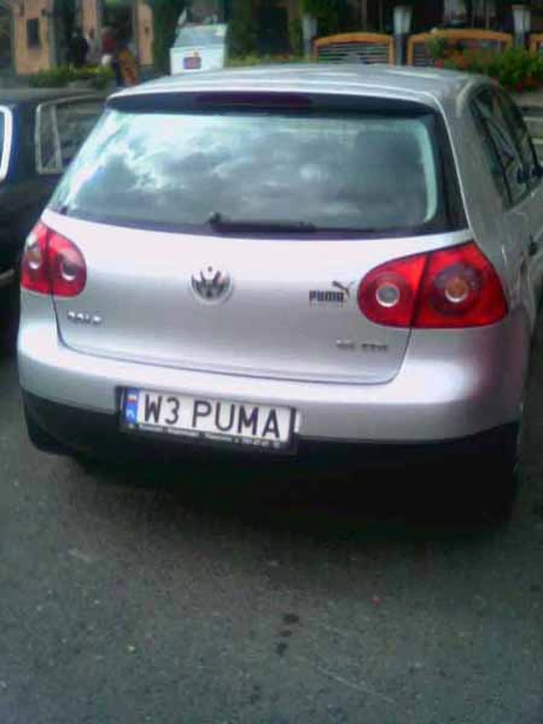 Fajny numer, blacha W3 PUMA