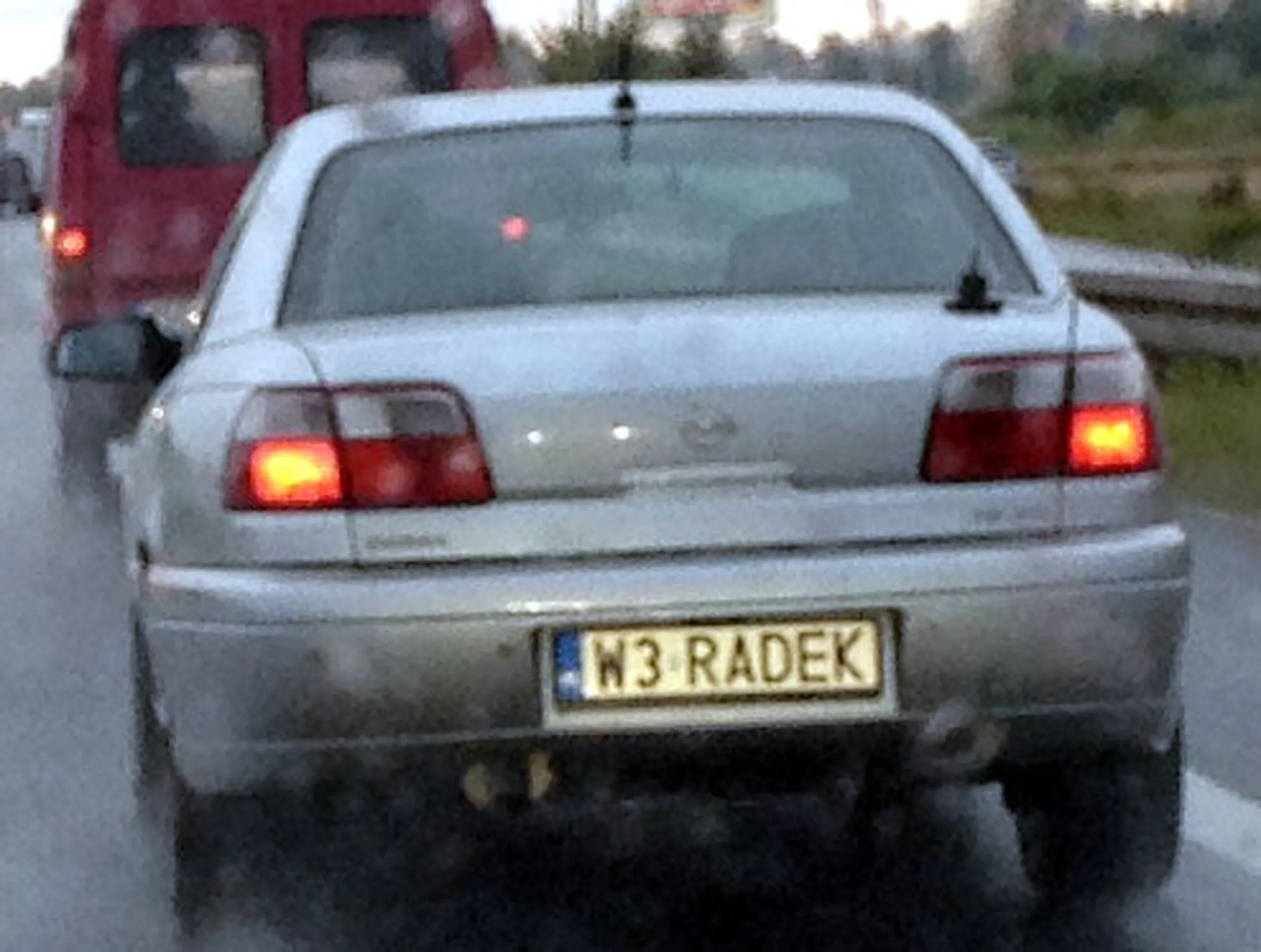 Fajny numer, blacha W3 RADEK