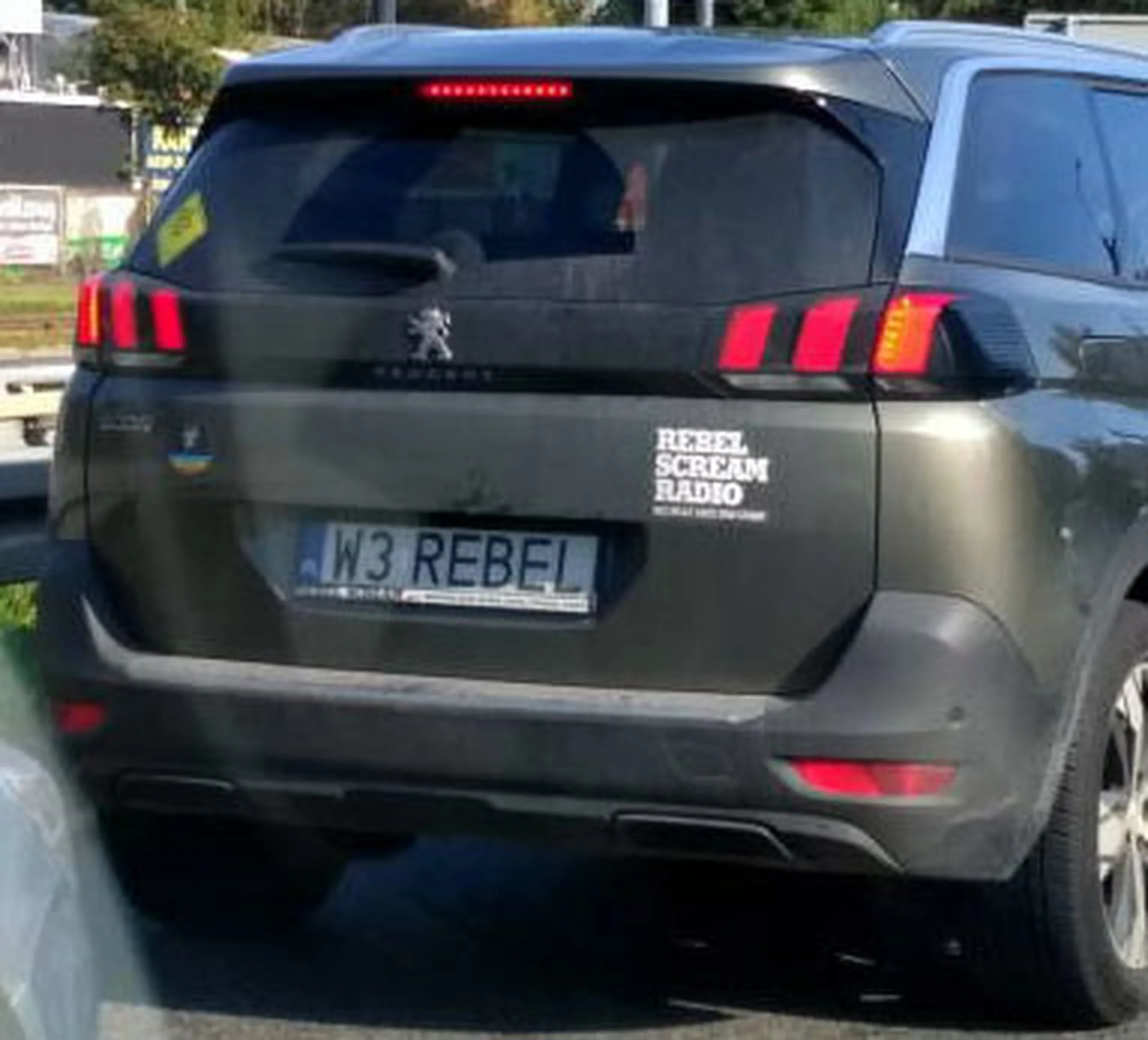 Fajny numer, blacha W3 REBEL