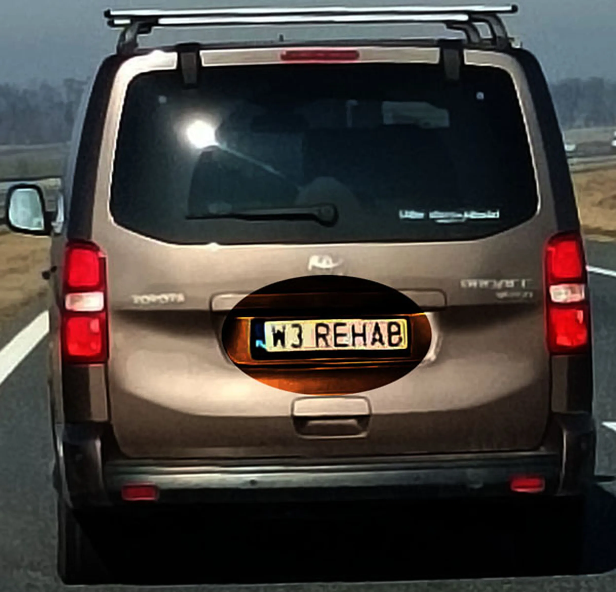 Fajny numer, blacha W3 REHAB