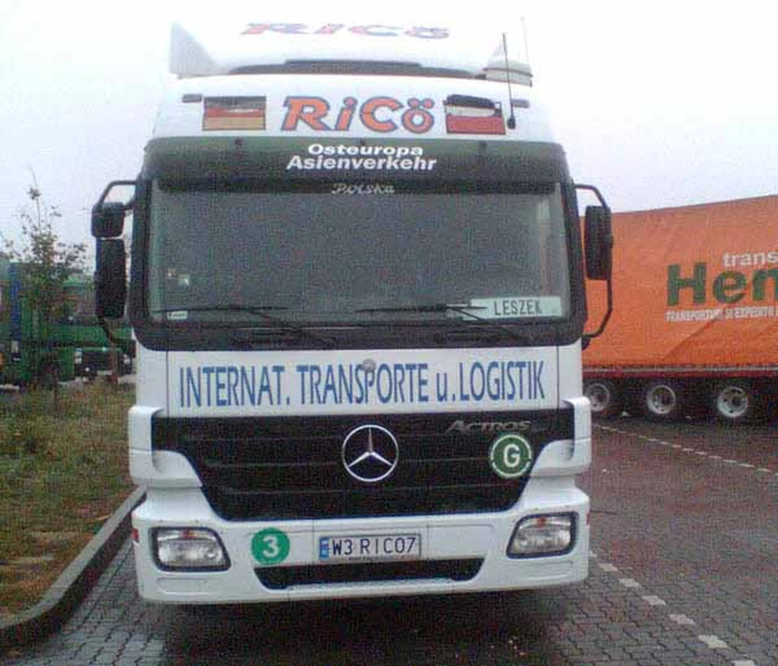 Fajny numer, blacha W3 RICO7