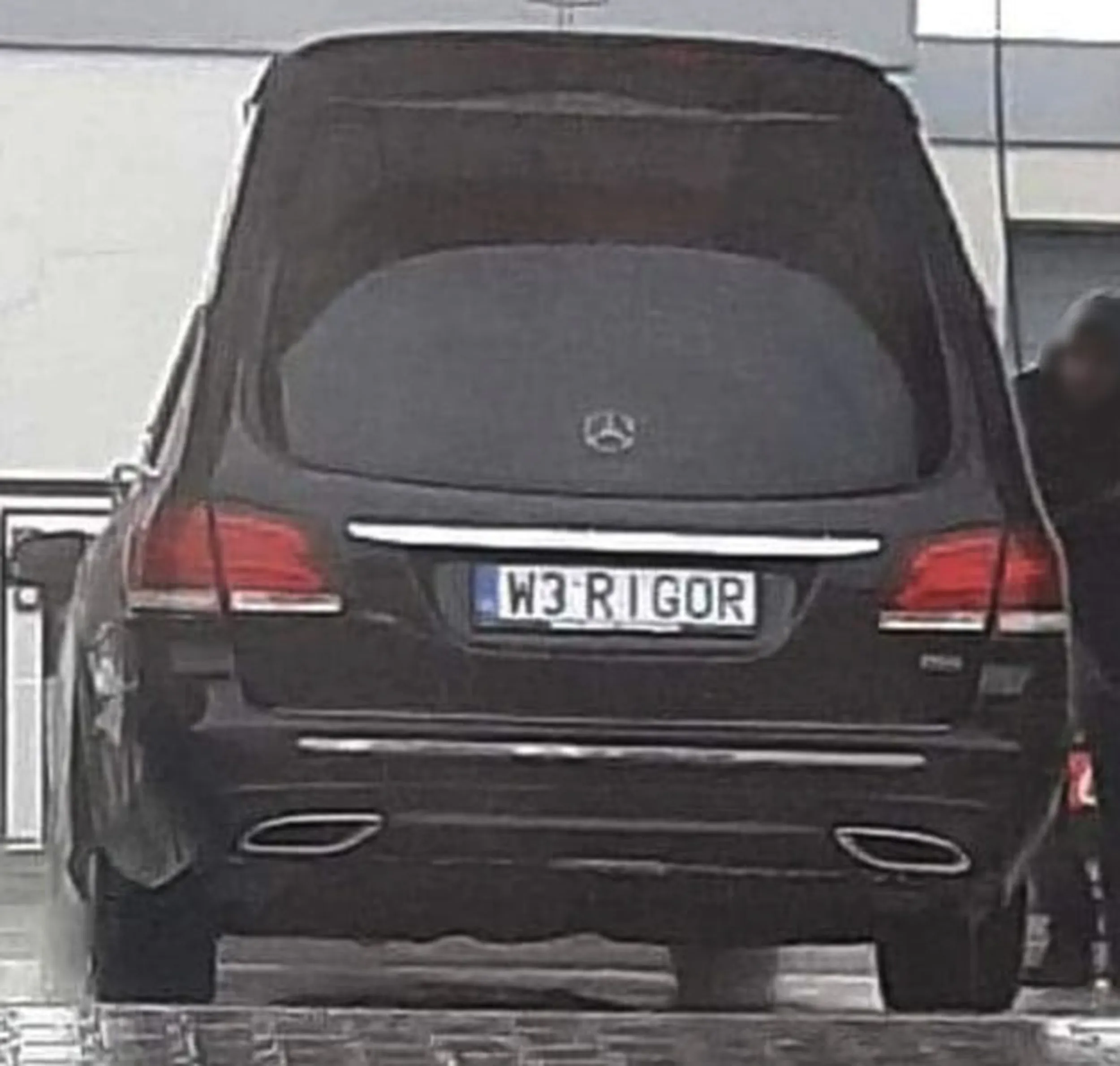 Fajny numer, blacha W3 RIGOR