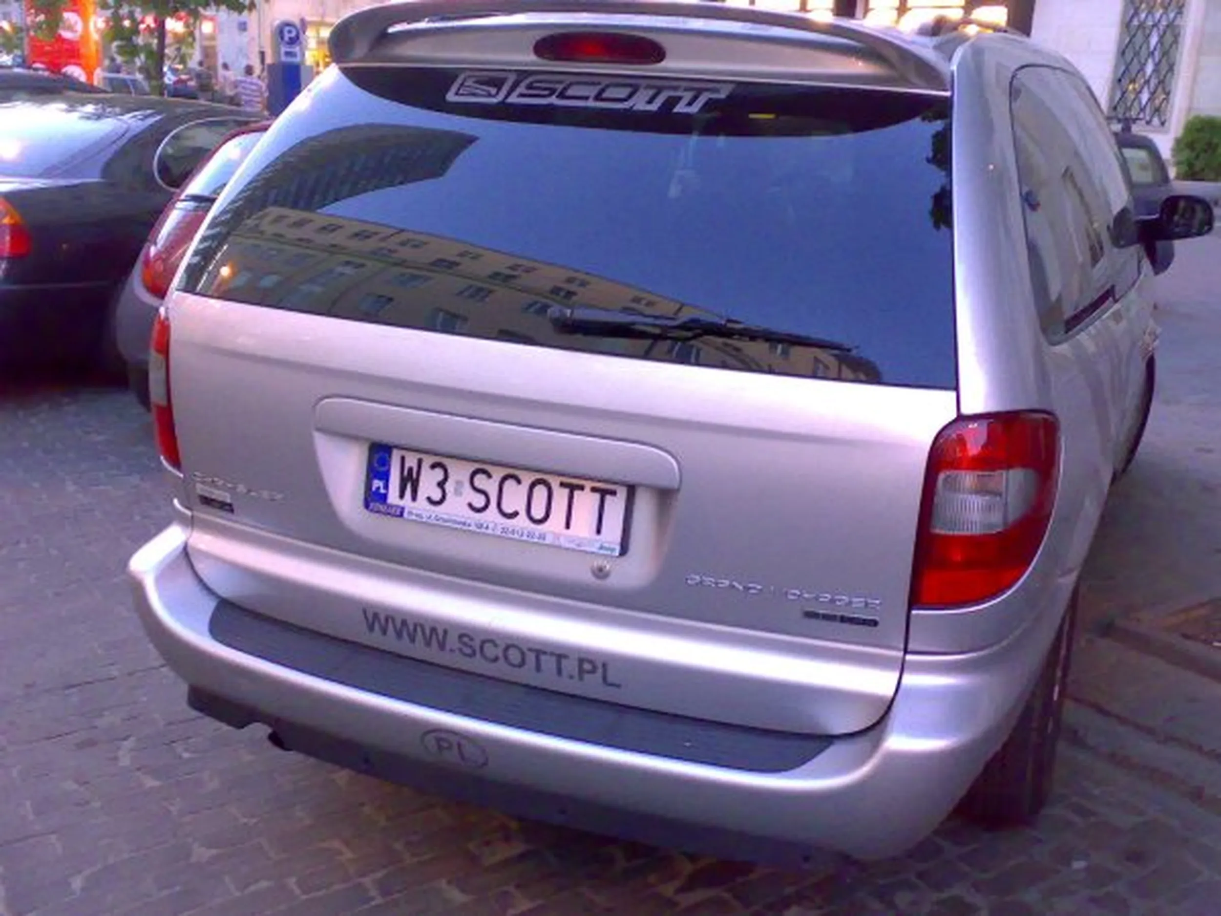 Fajny numer, blacha W3 SCOTT