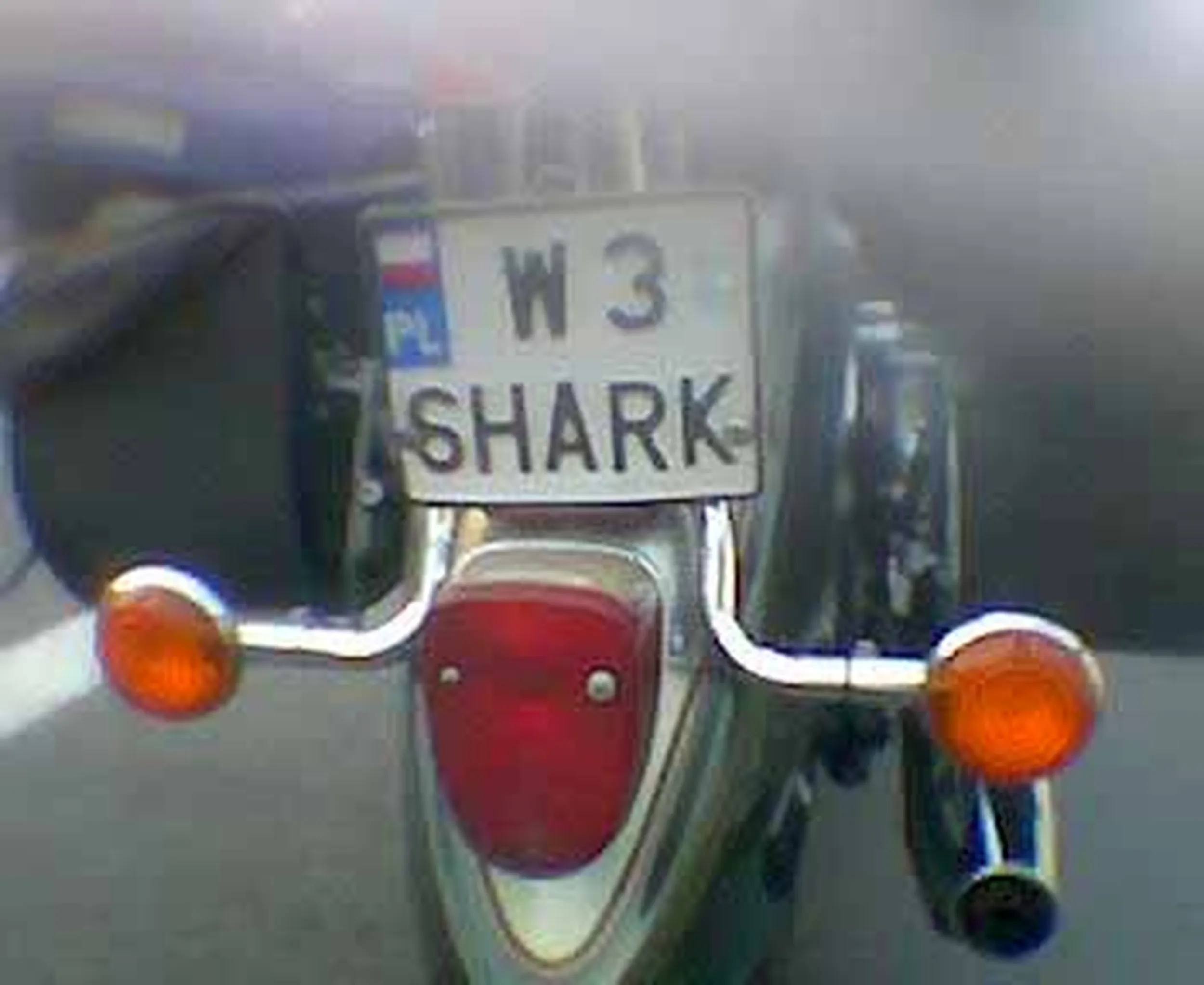Fajny numer, blacha W3 SHARK