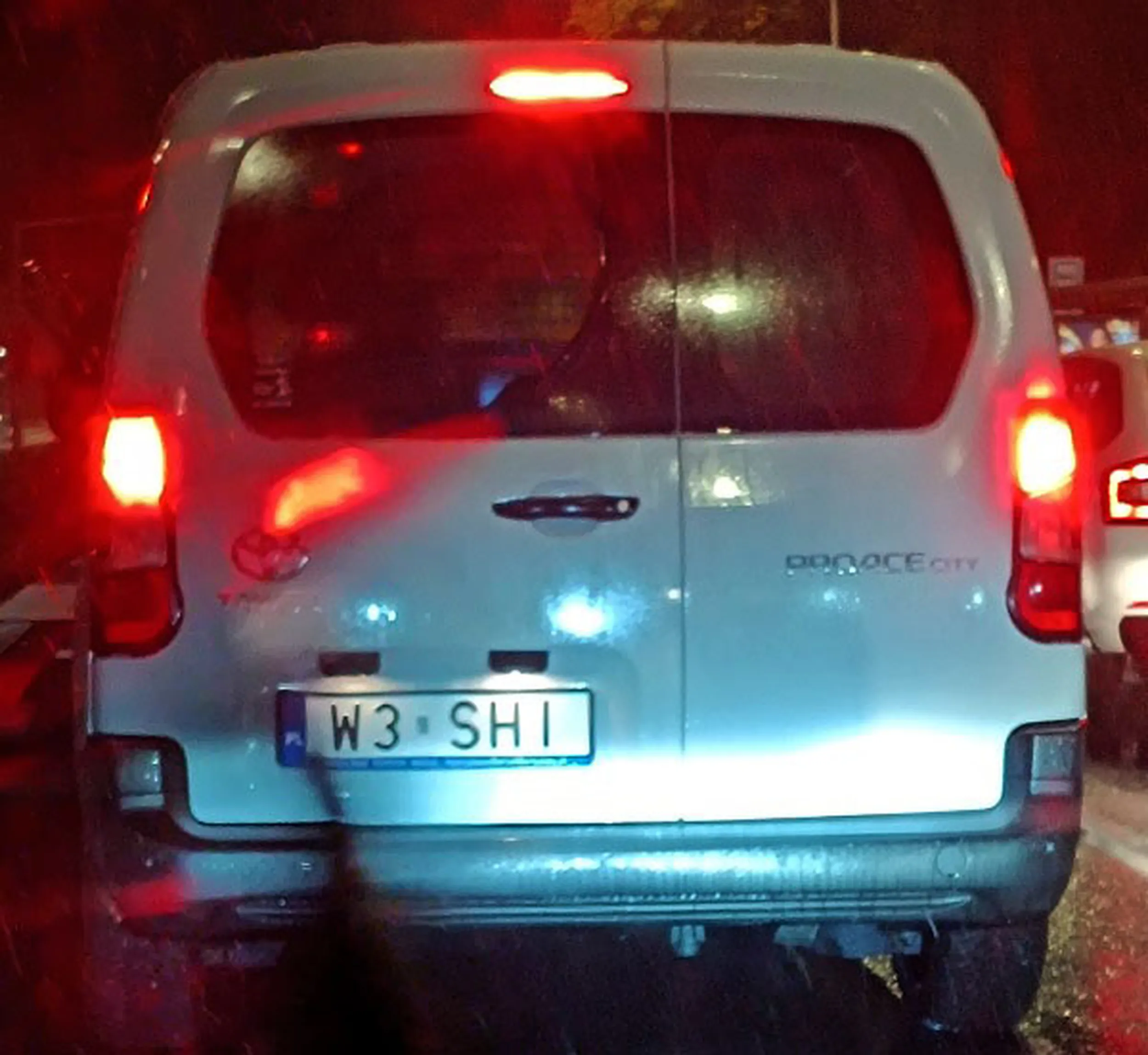 Fajny numer, blacha W3 SHI