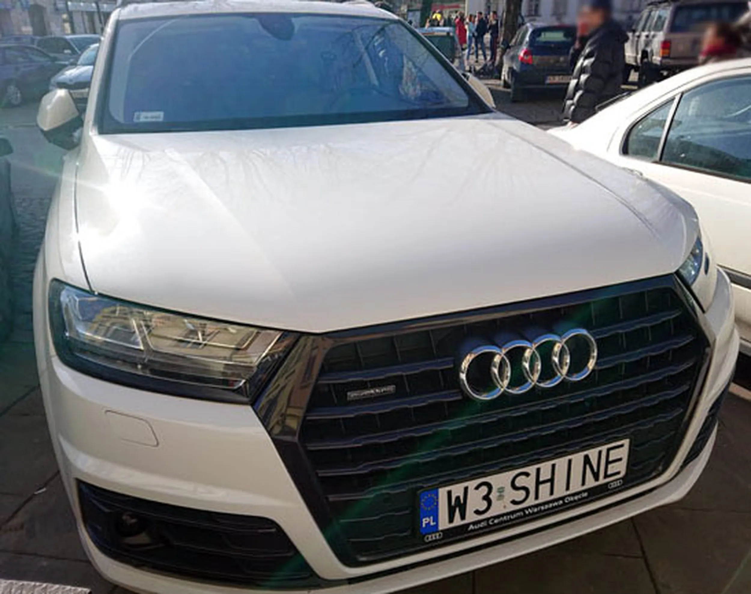 Fajny numer, blacha W3 SHINE