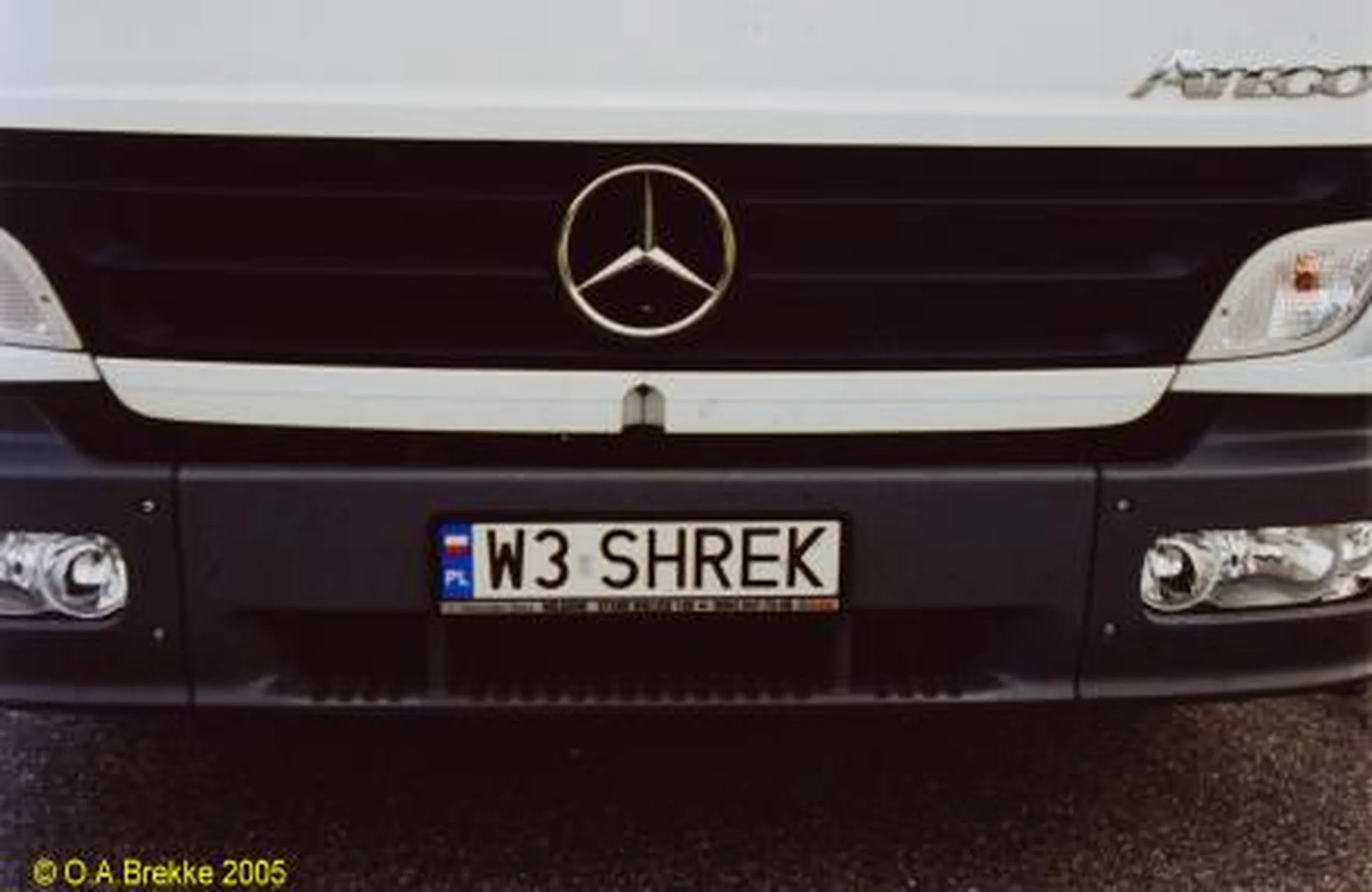 Fajny numer, blacha W3 SHREK