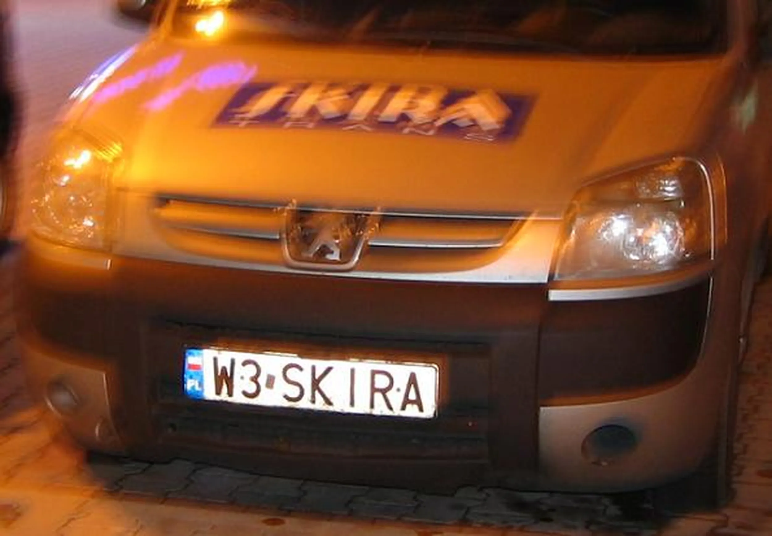 Fajny numer, blacha W3 SKIRA