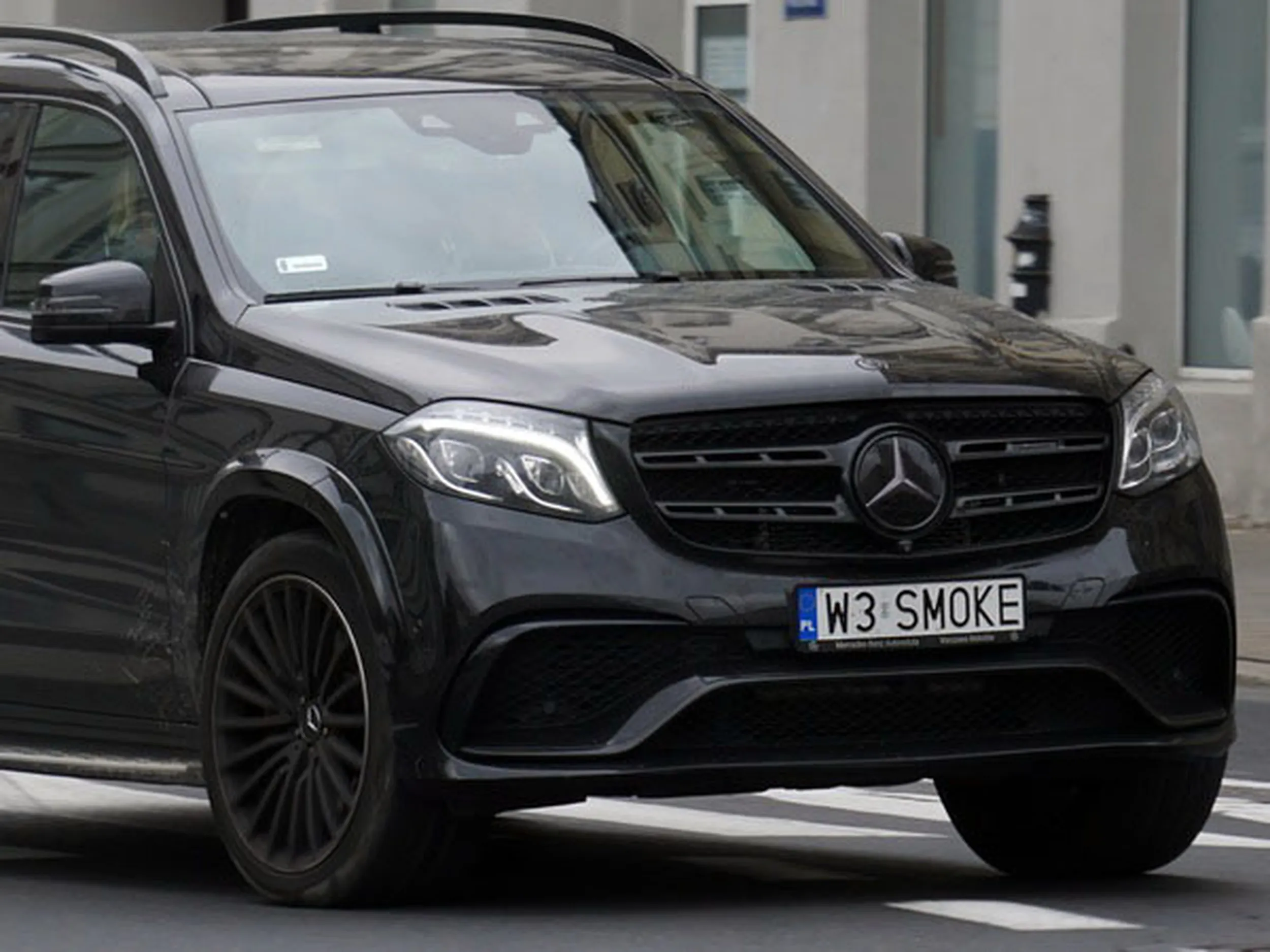 Fajny numer, blacha W3 SMOKE