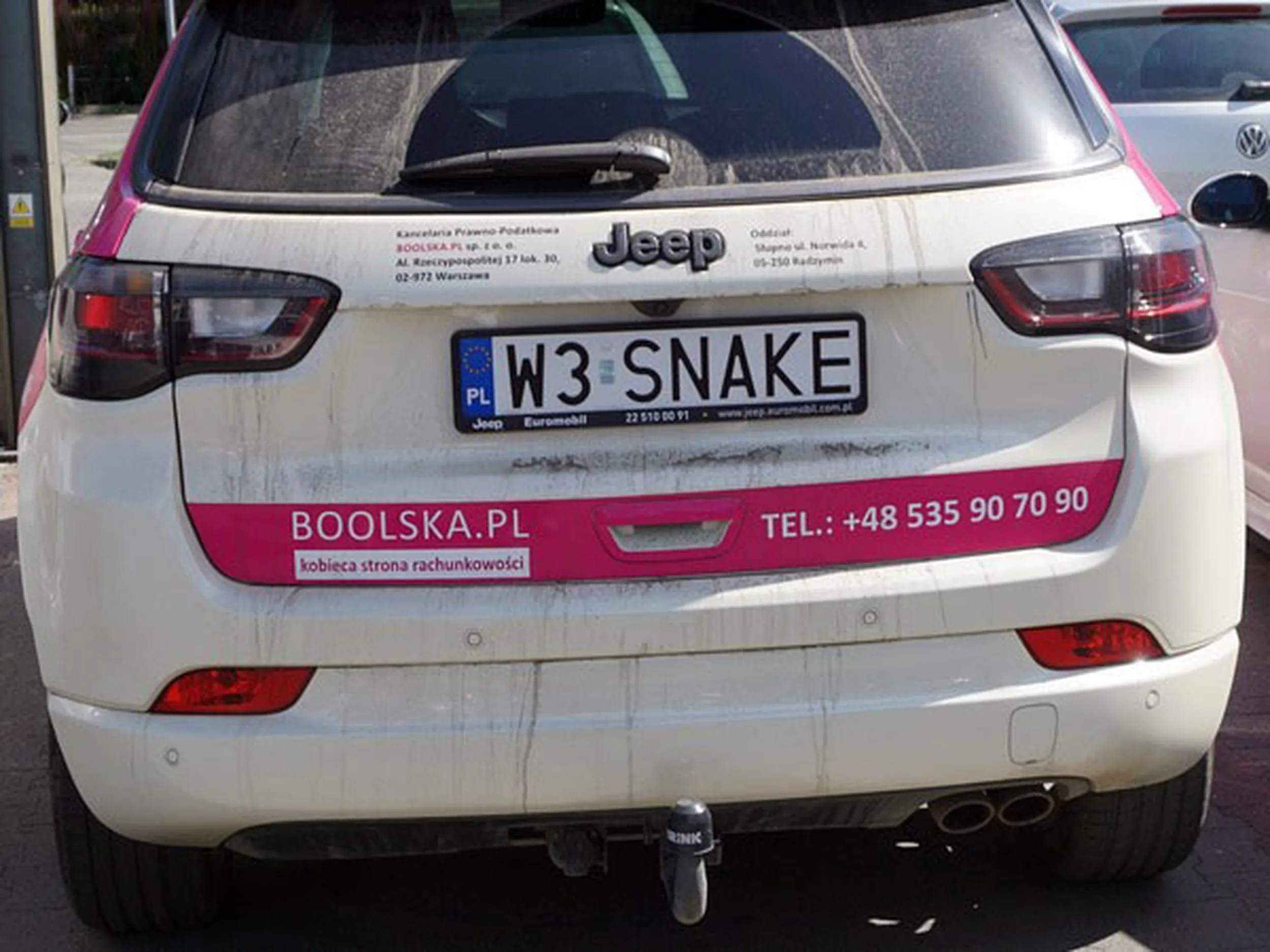 Fajny numer, blacha W3 SNAKE