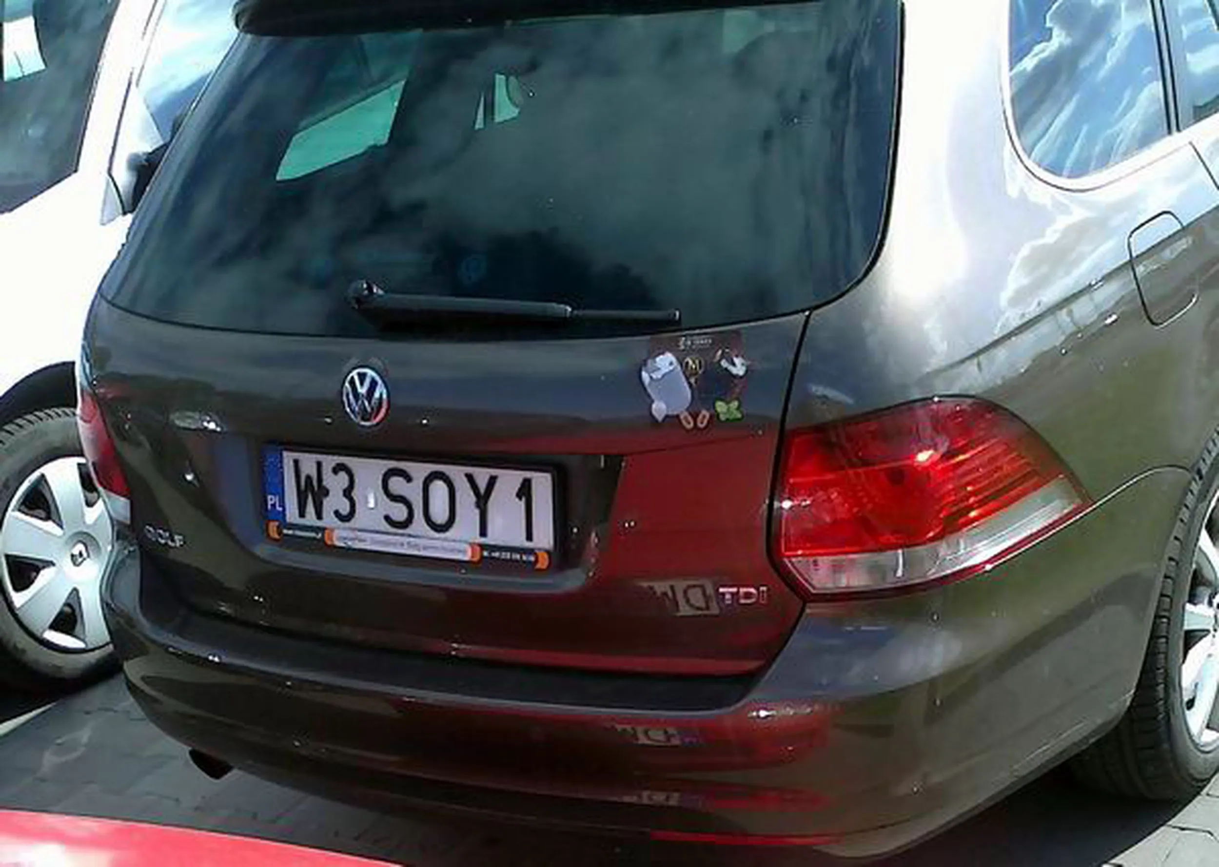 Fajny numer, blacha W3 SOY1