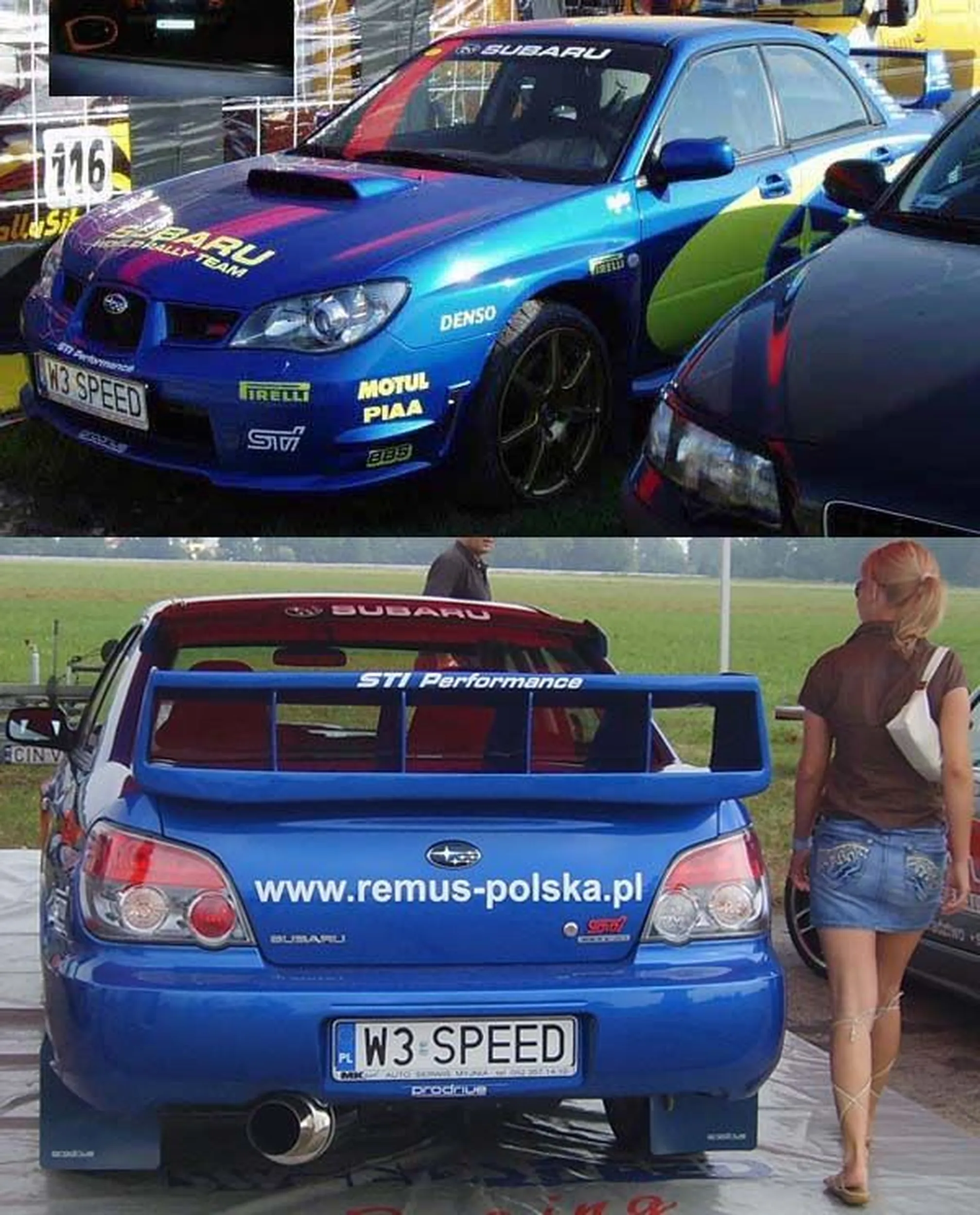 Fajny numer, blacha W3 SPEED