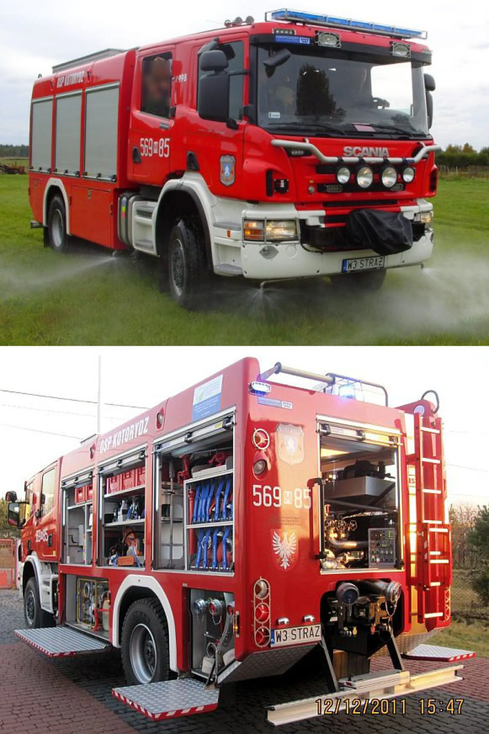 Fajny numer, blacha W3 STRAZ