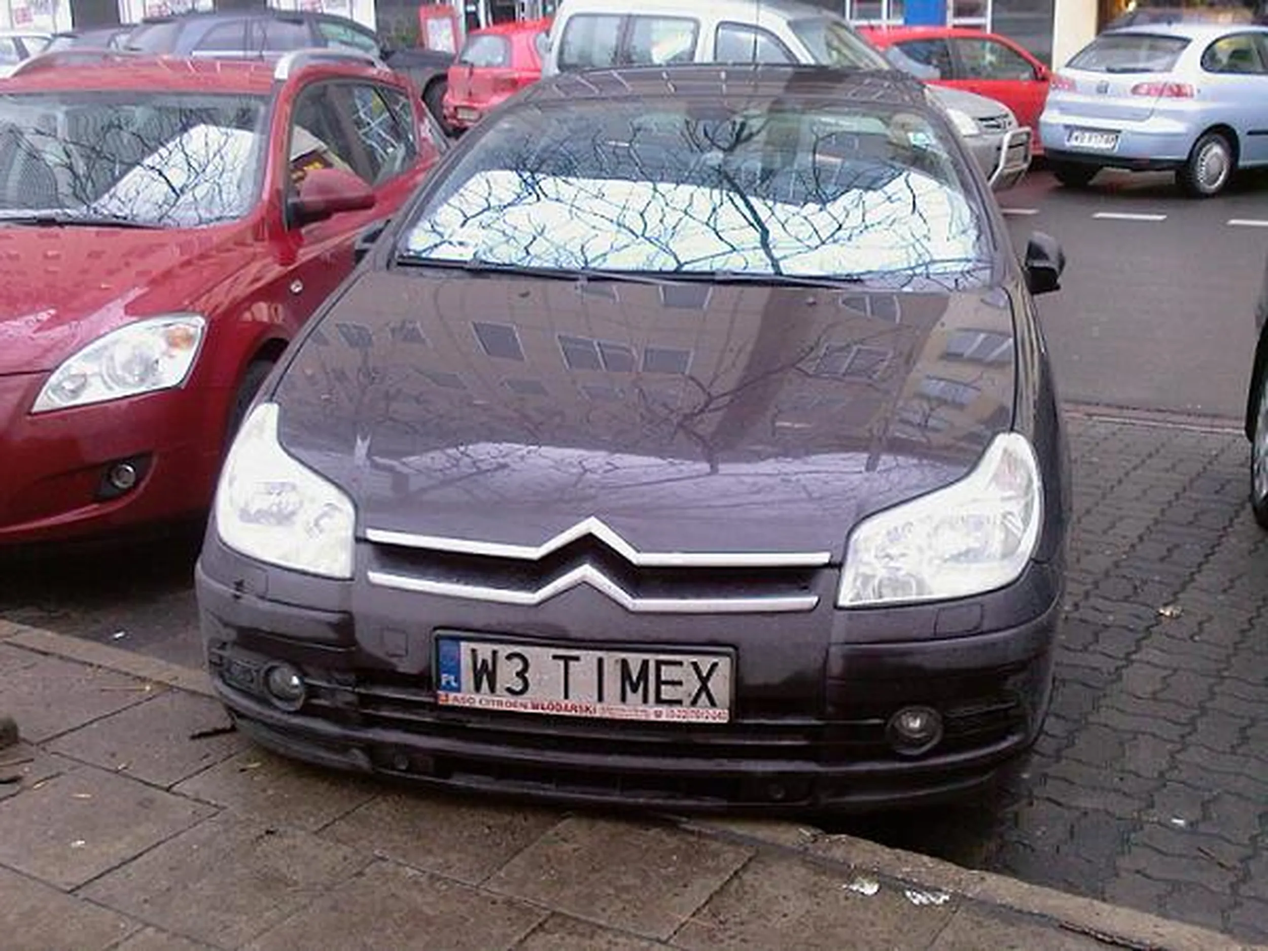 Fajny numer, blacha W3 TIMEX