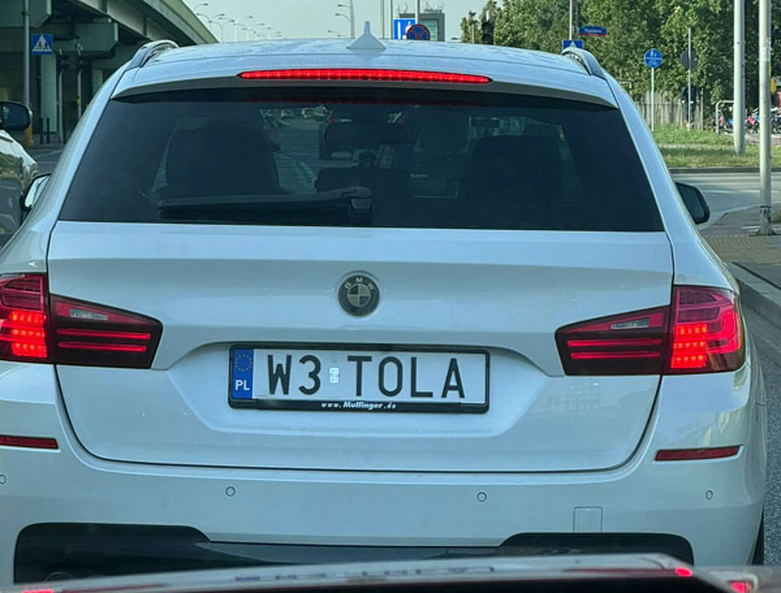 Fajny numer, blacha W3 TOLA