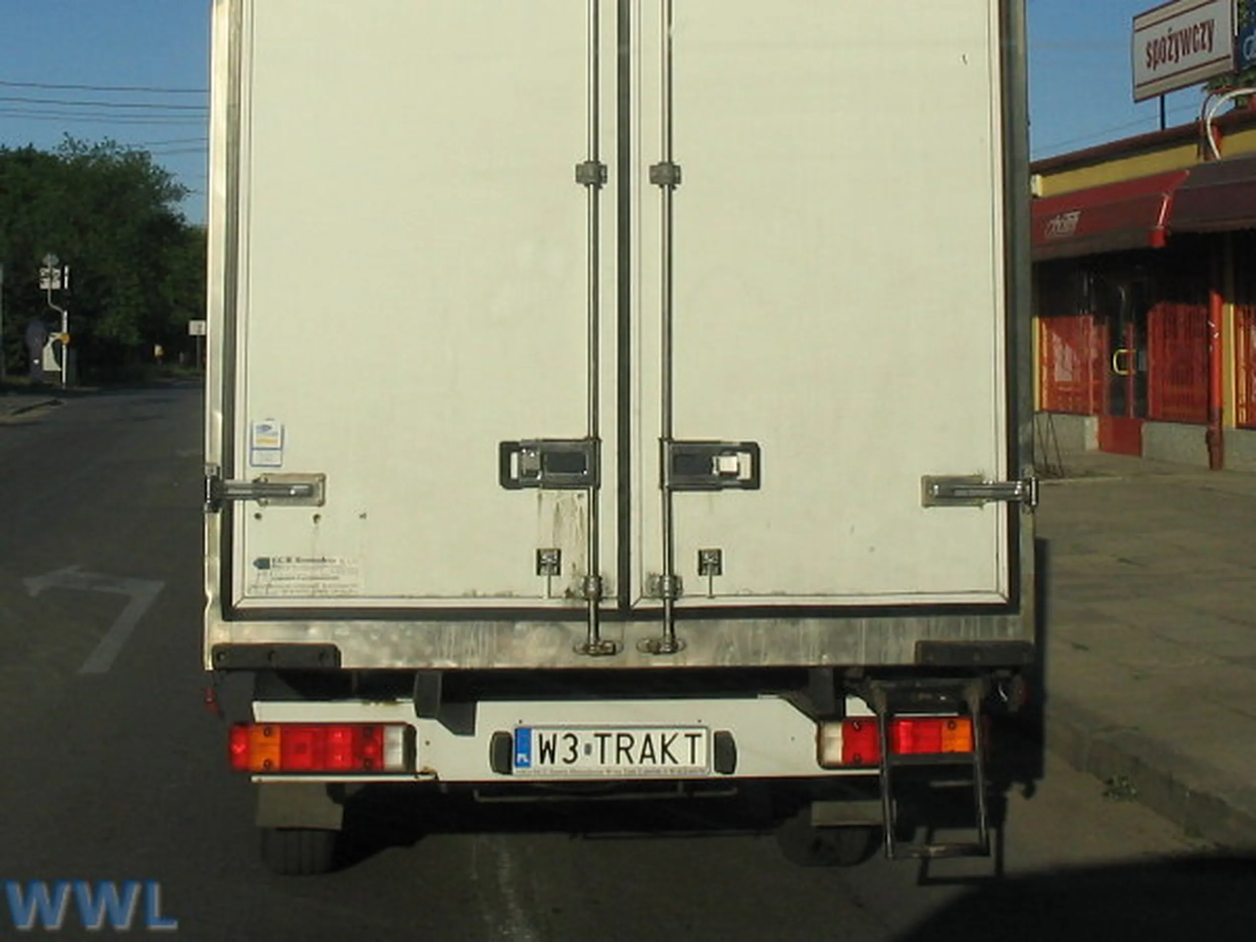 Fajny numer, blacha W3 TRAKT