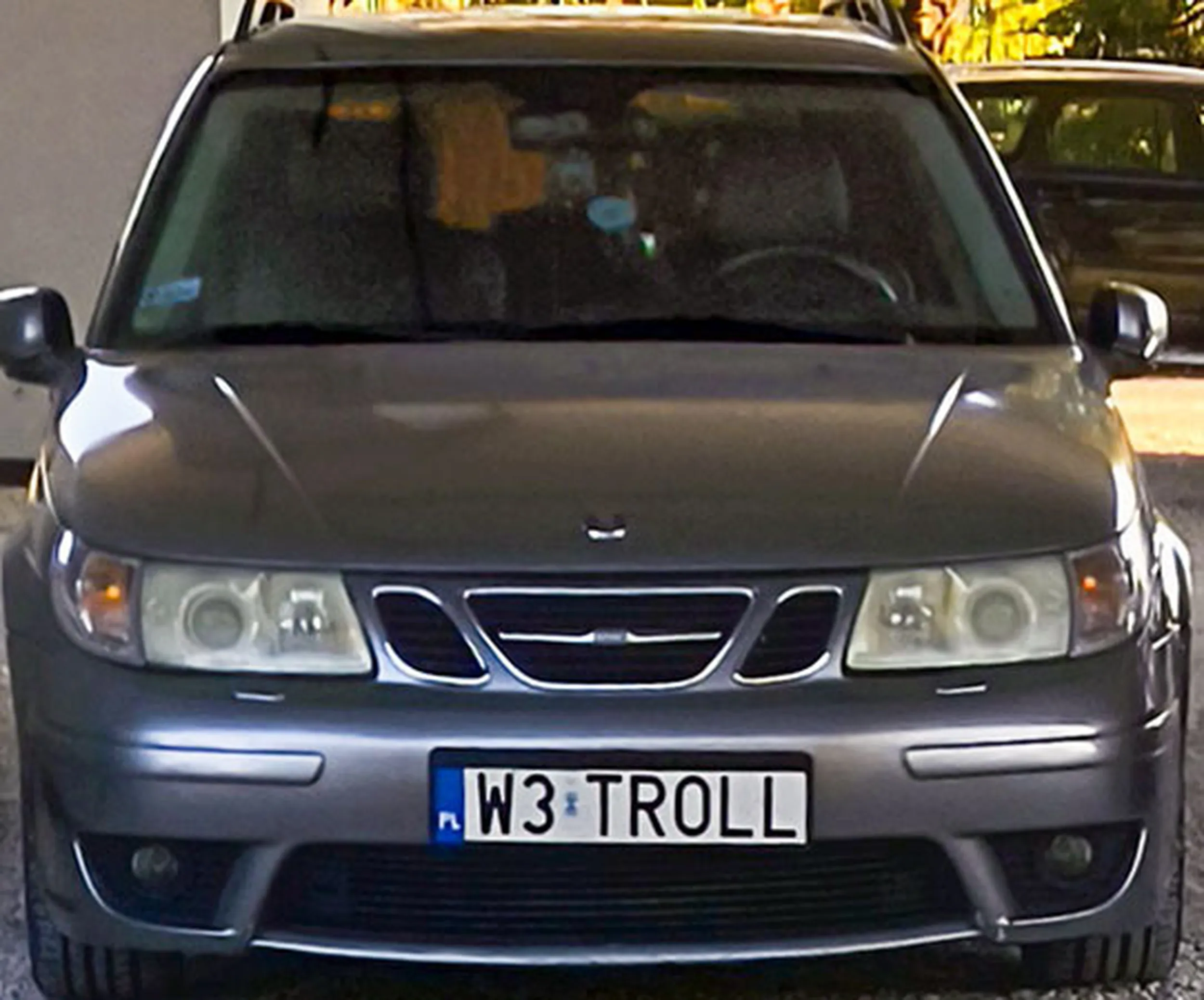 Fajny numer, blacha W3 TROLL