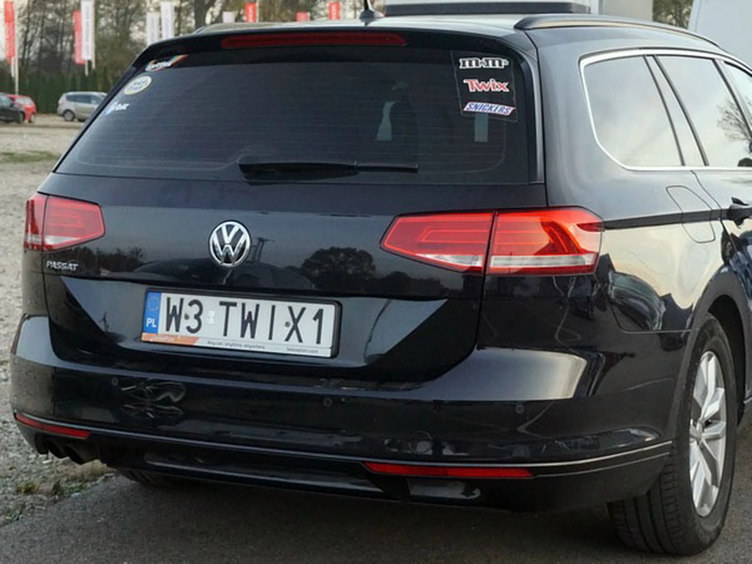 Fajny numer, blacha W3 TWIX1