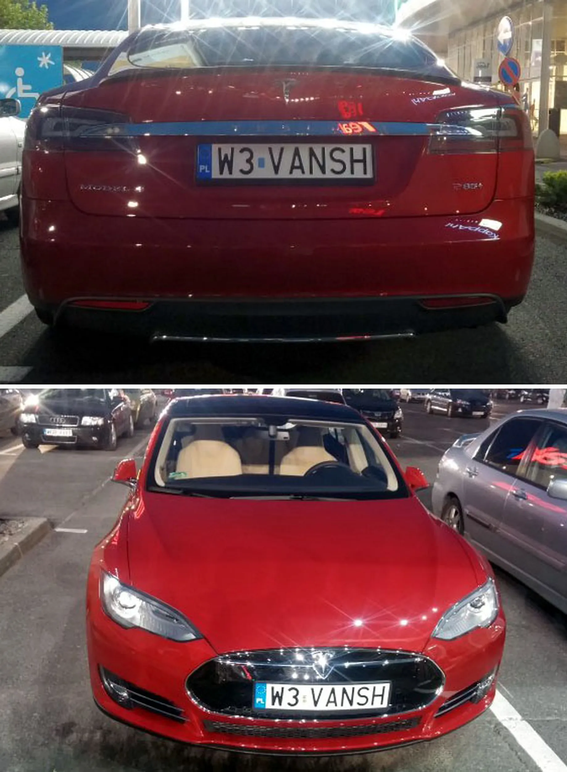 Fajny numer, blacha W3 VANSH