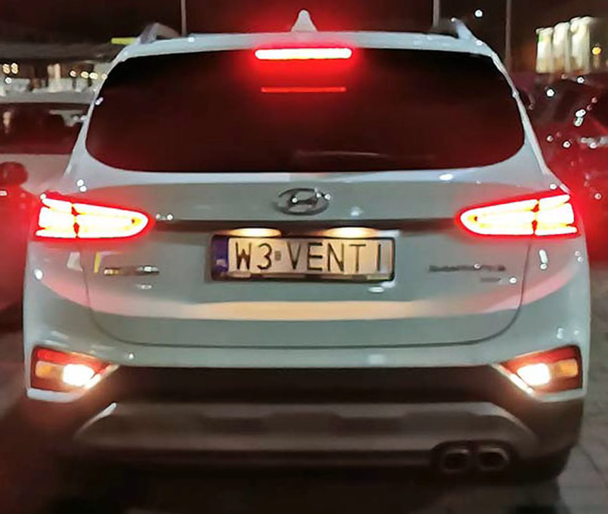 Fajny numer, blacha W3 VENTI