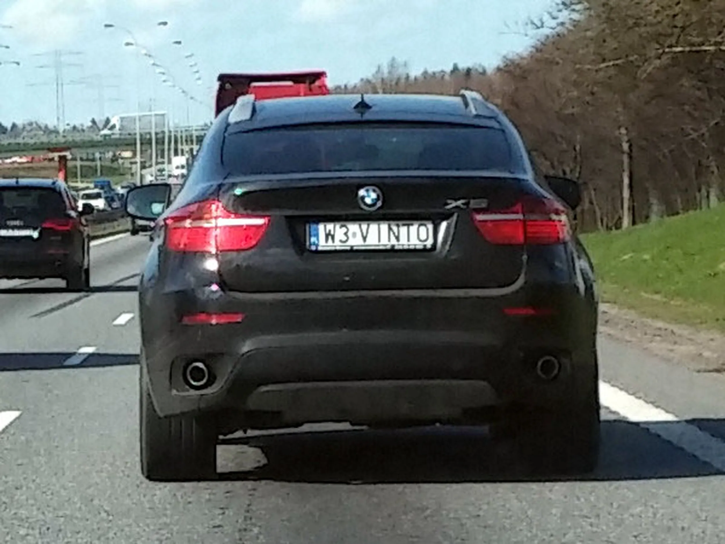 Fajny numer, blacha W3 VINTO