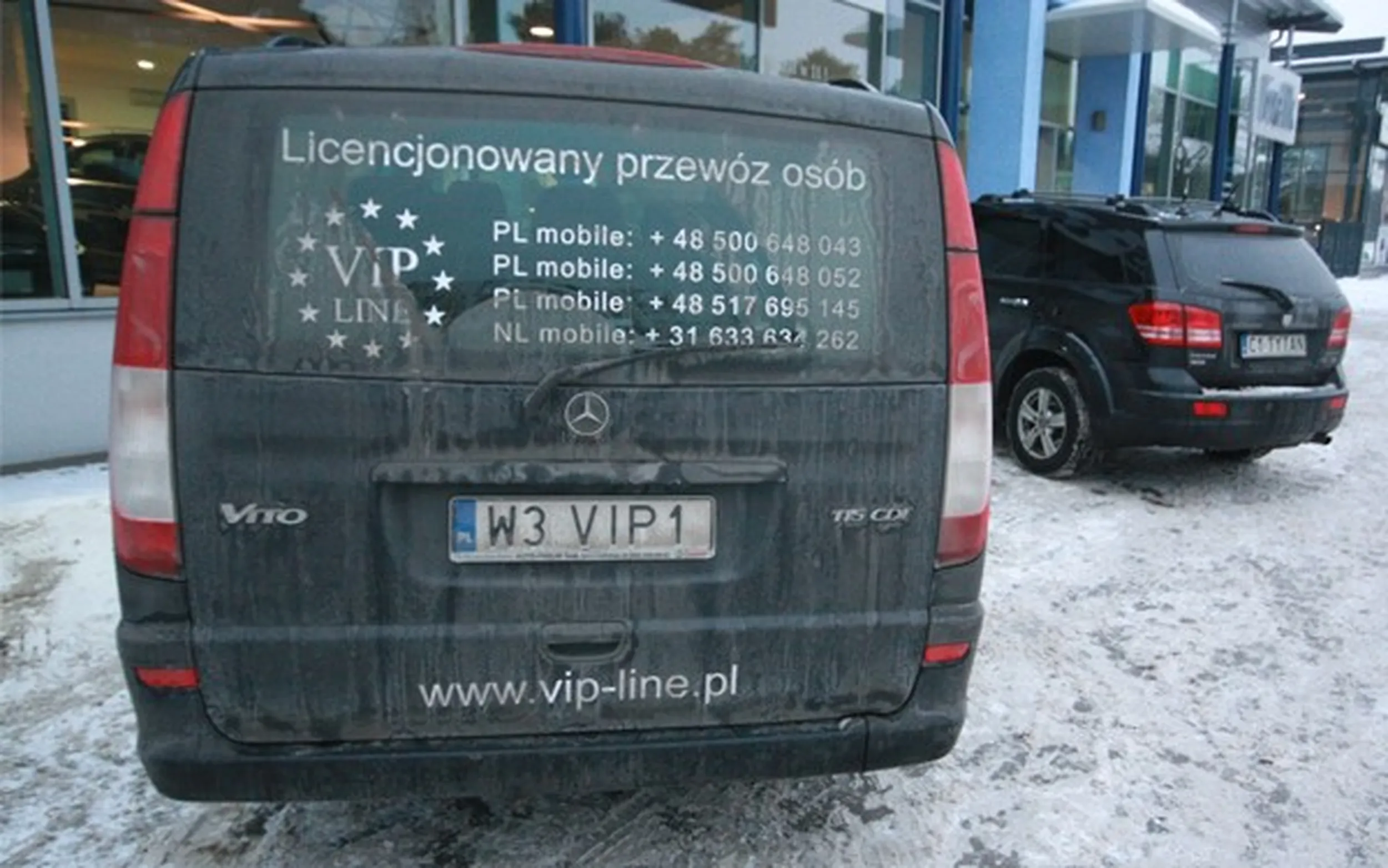 Fajny numer, blacha W3 VIP1