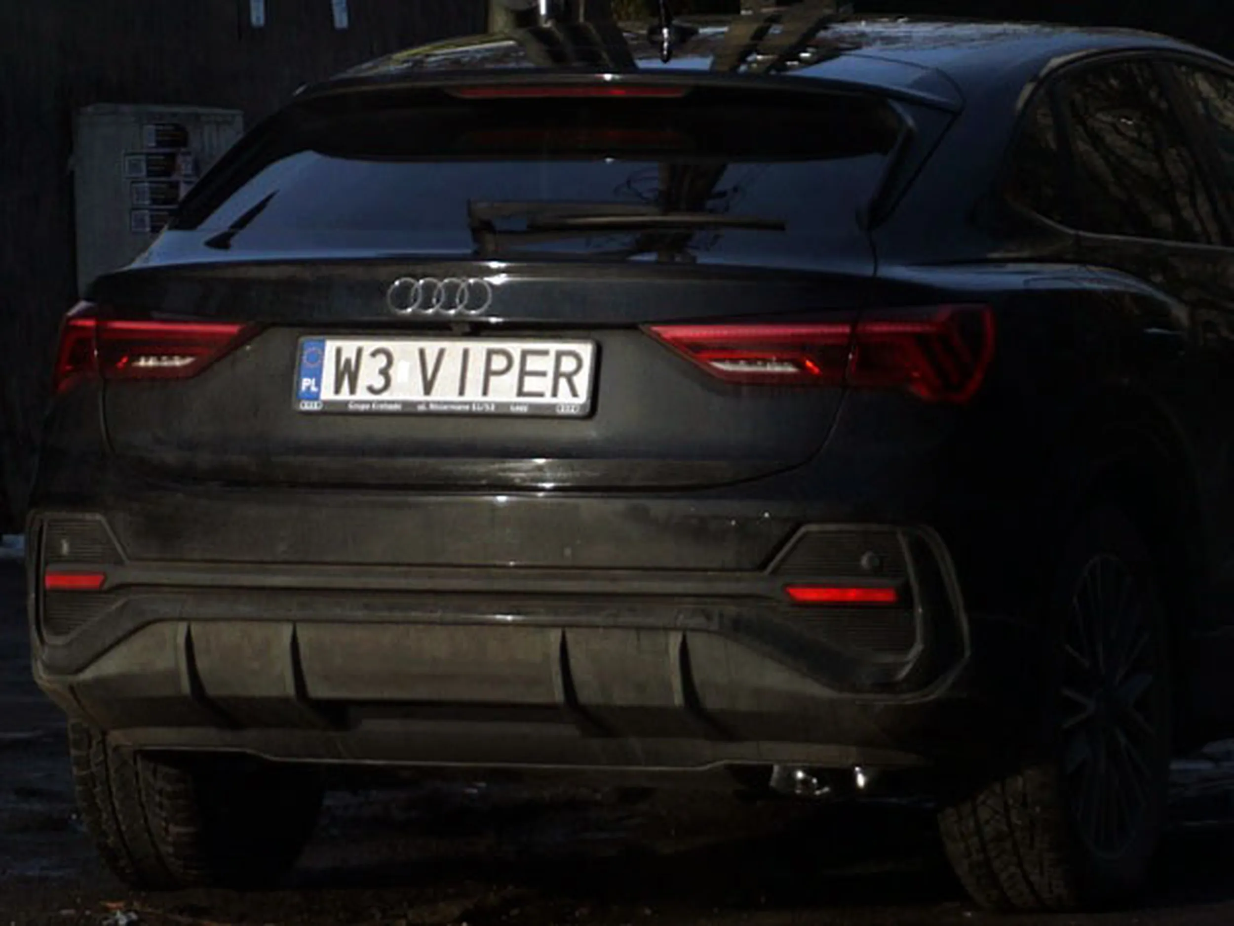 Fajny numer, blacha W3 VIPER