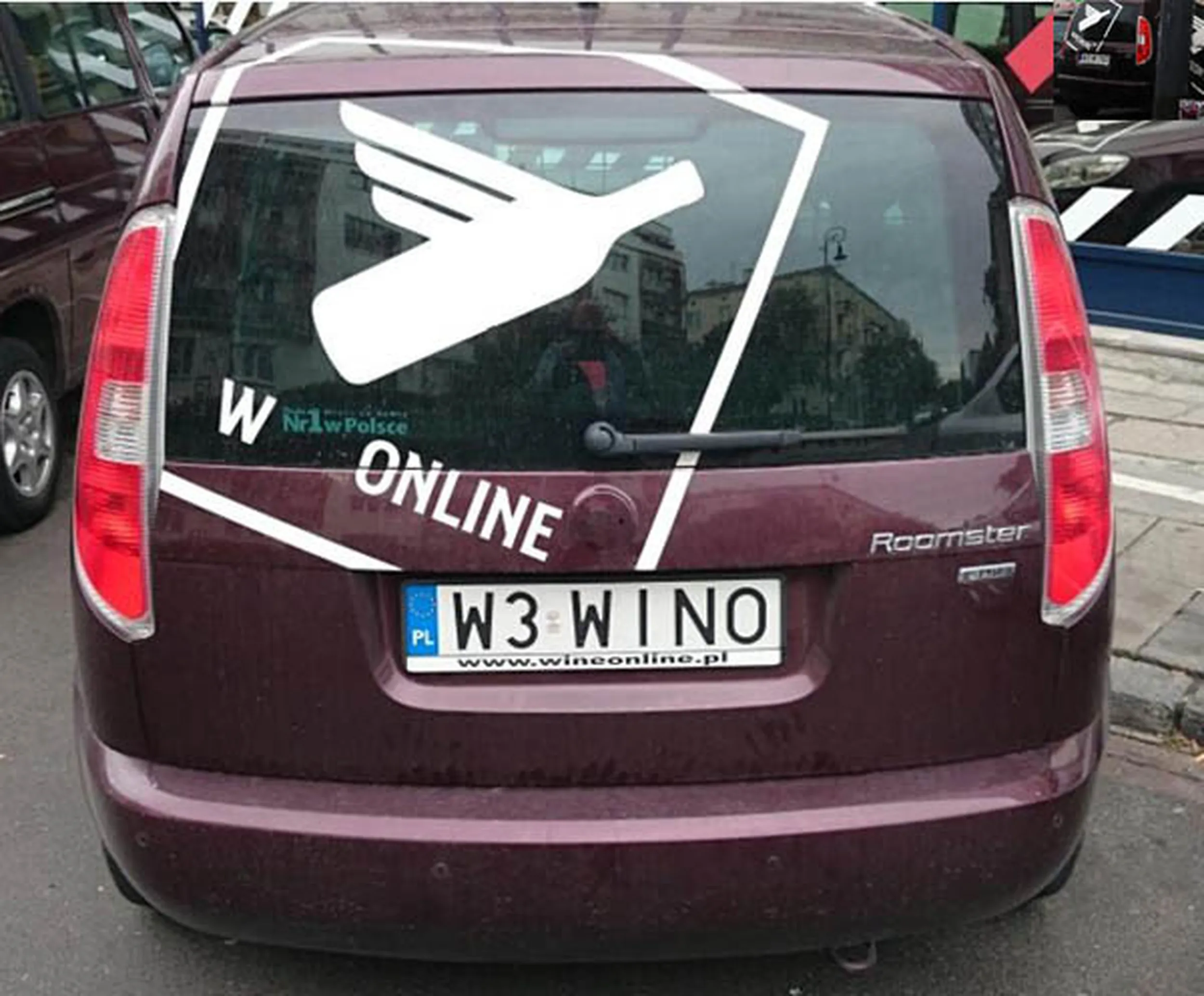 Fajny numer, blacha W3 WINO