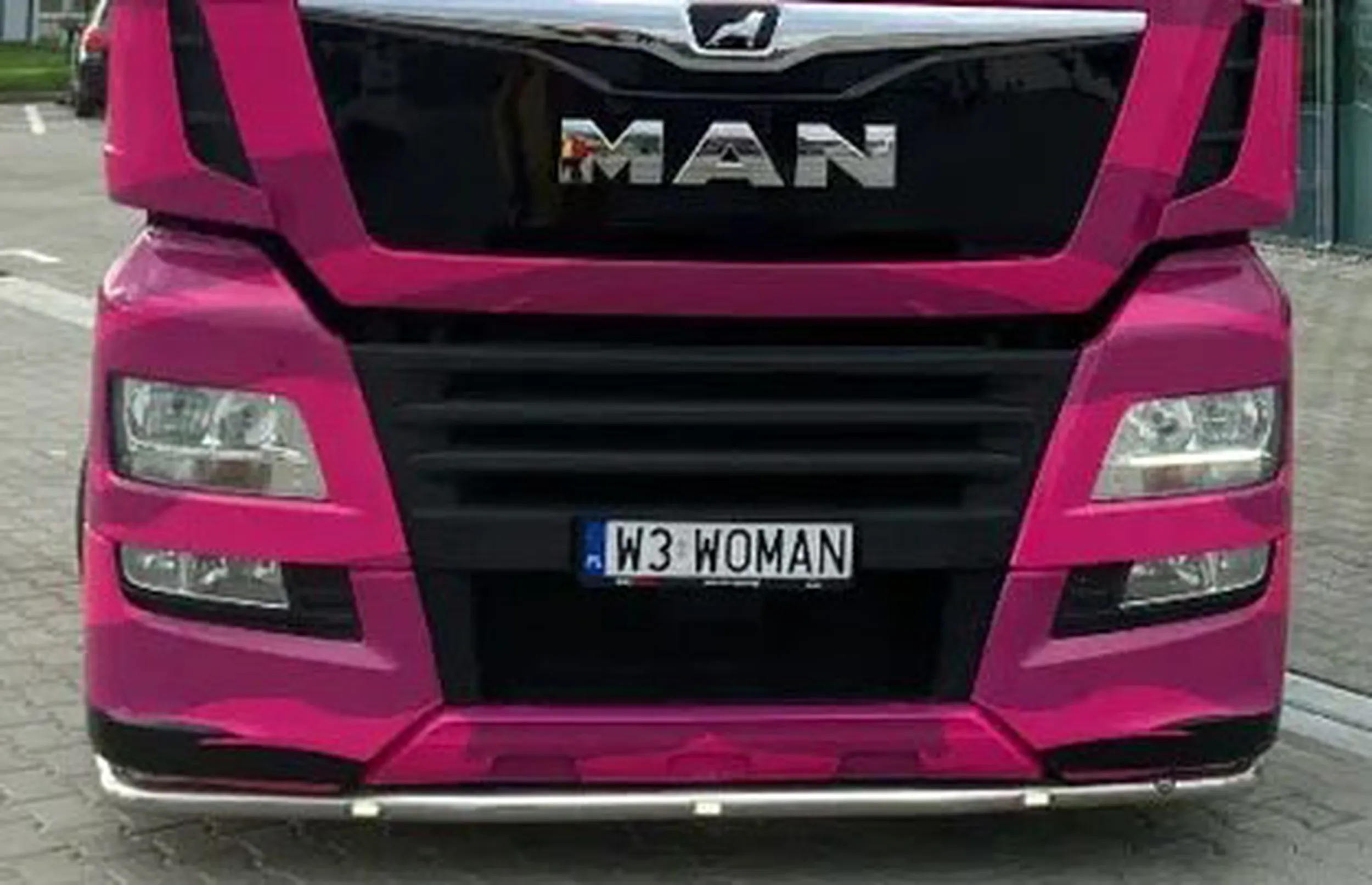 Fajny numer, blacha W3 WOMAN