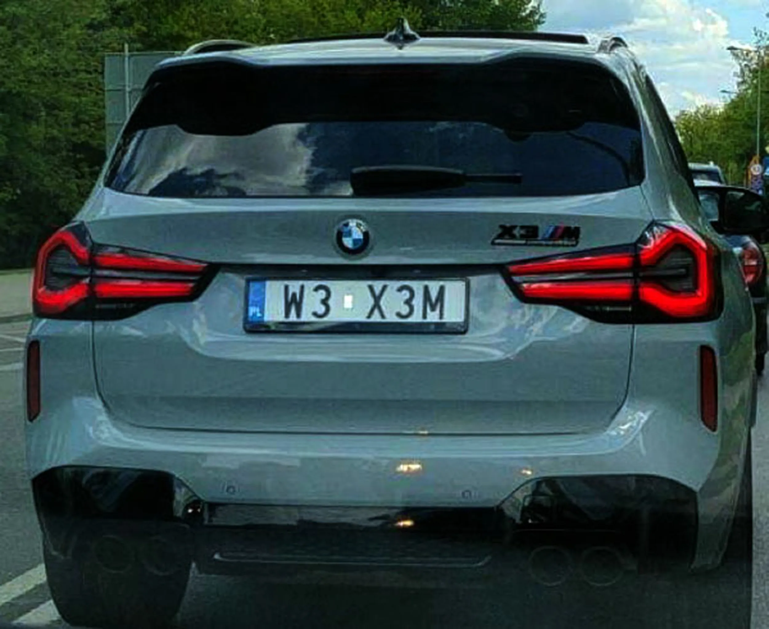 Fajny numer, blacha W3 X3M