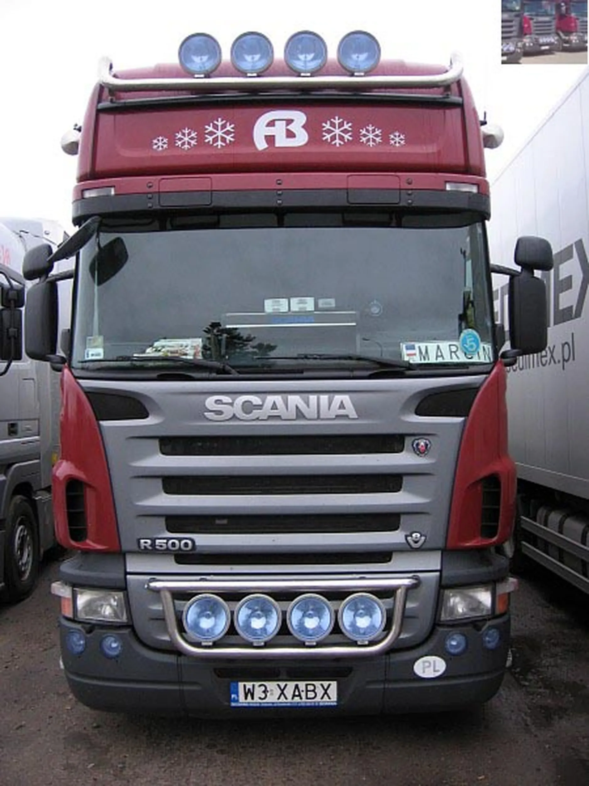 Fajny numer, blacha W3 XABX