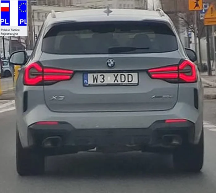 Fajny numer, blacha W3 XDD