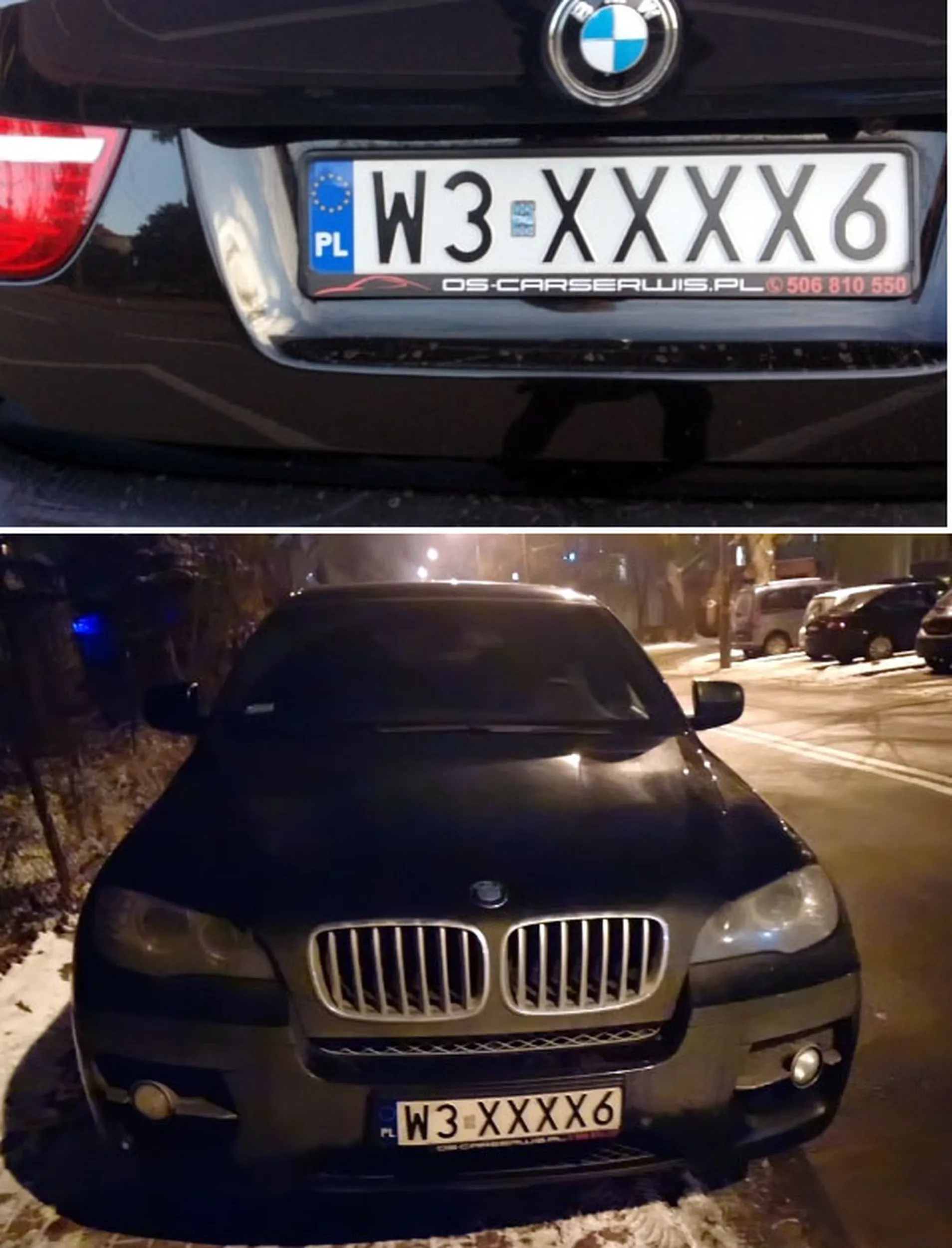 Fajny numer, blacha W3 XXXX6