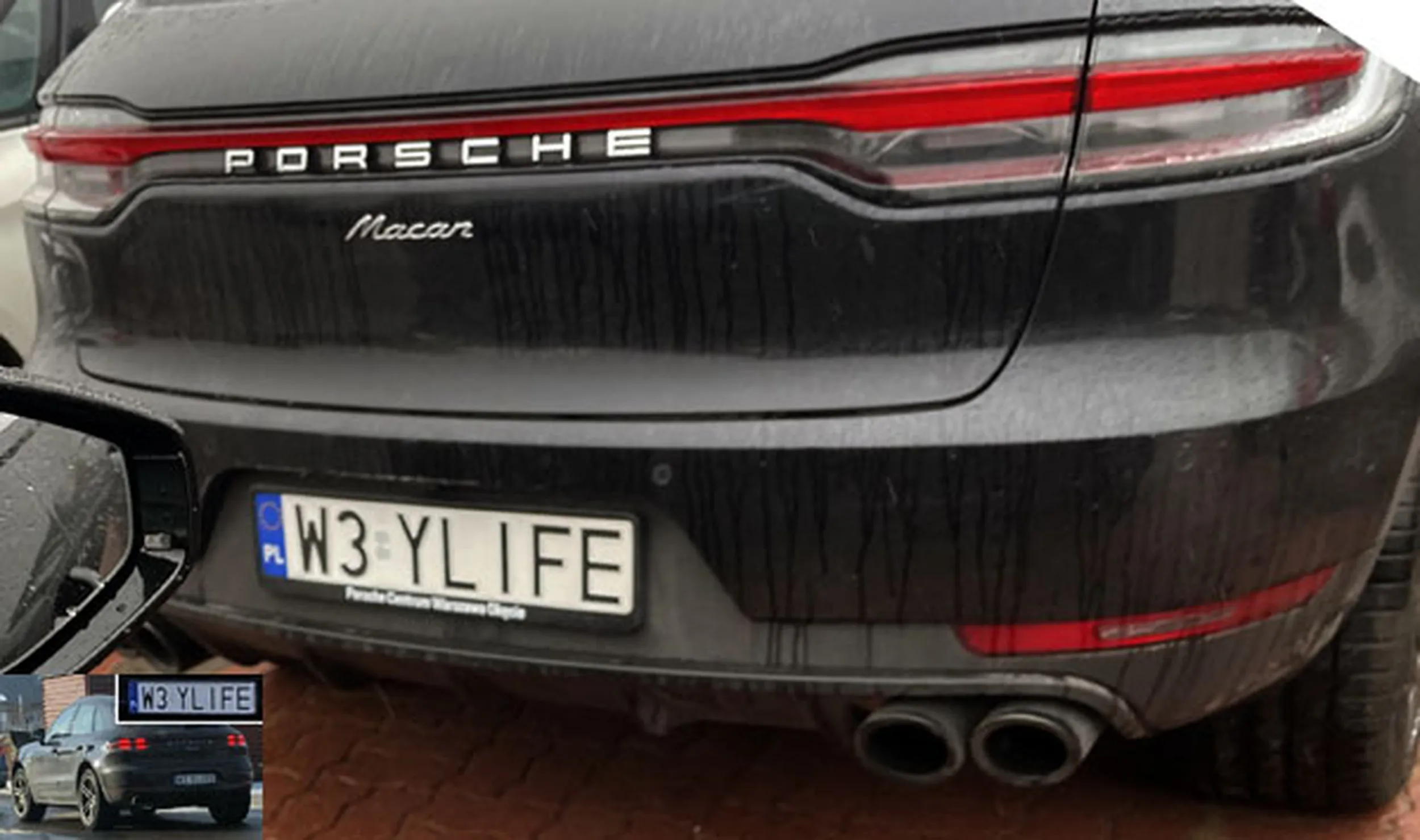 Fajny numer, blacha W3 YLIFE