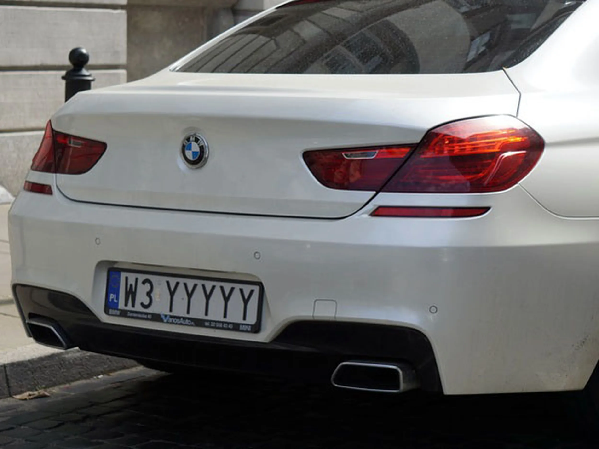 Fajny numer, blacha W3 YYYYY