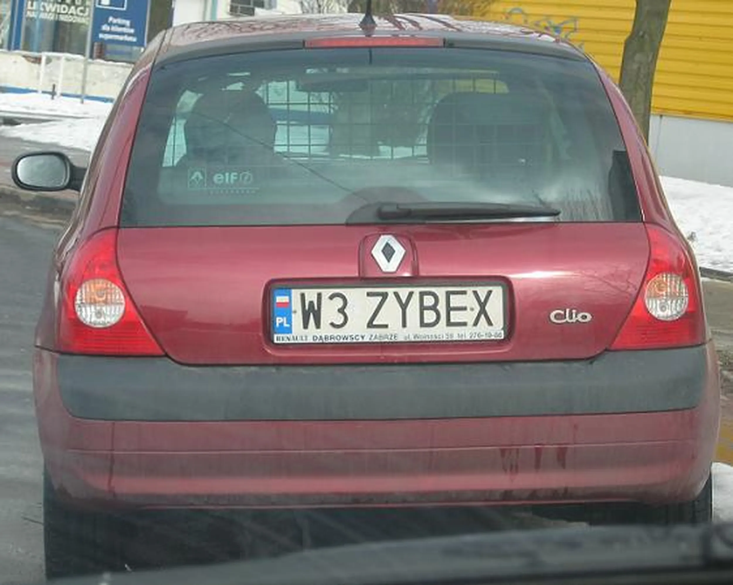 Fajny numer, blacha W3 ZYBEX