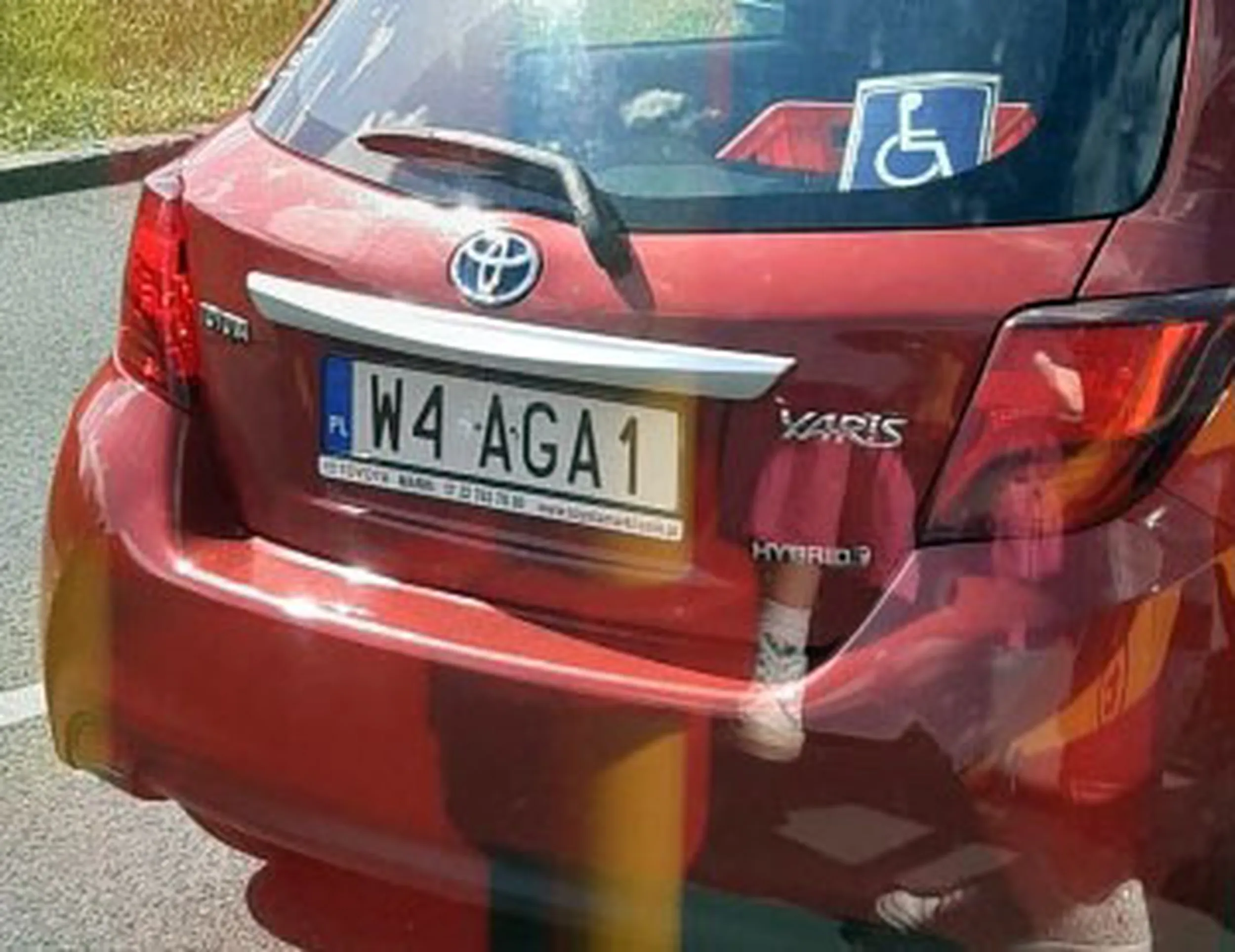 Fajny numer, blacha W4 AGA1