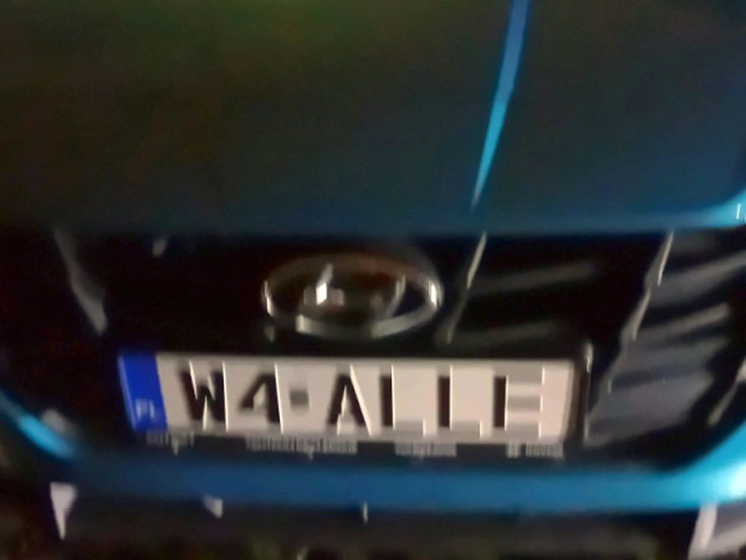 Fajny numer, blacha W4 ALLE