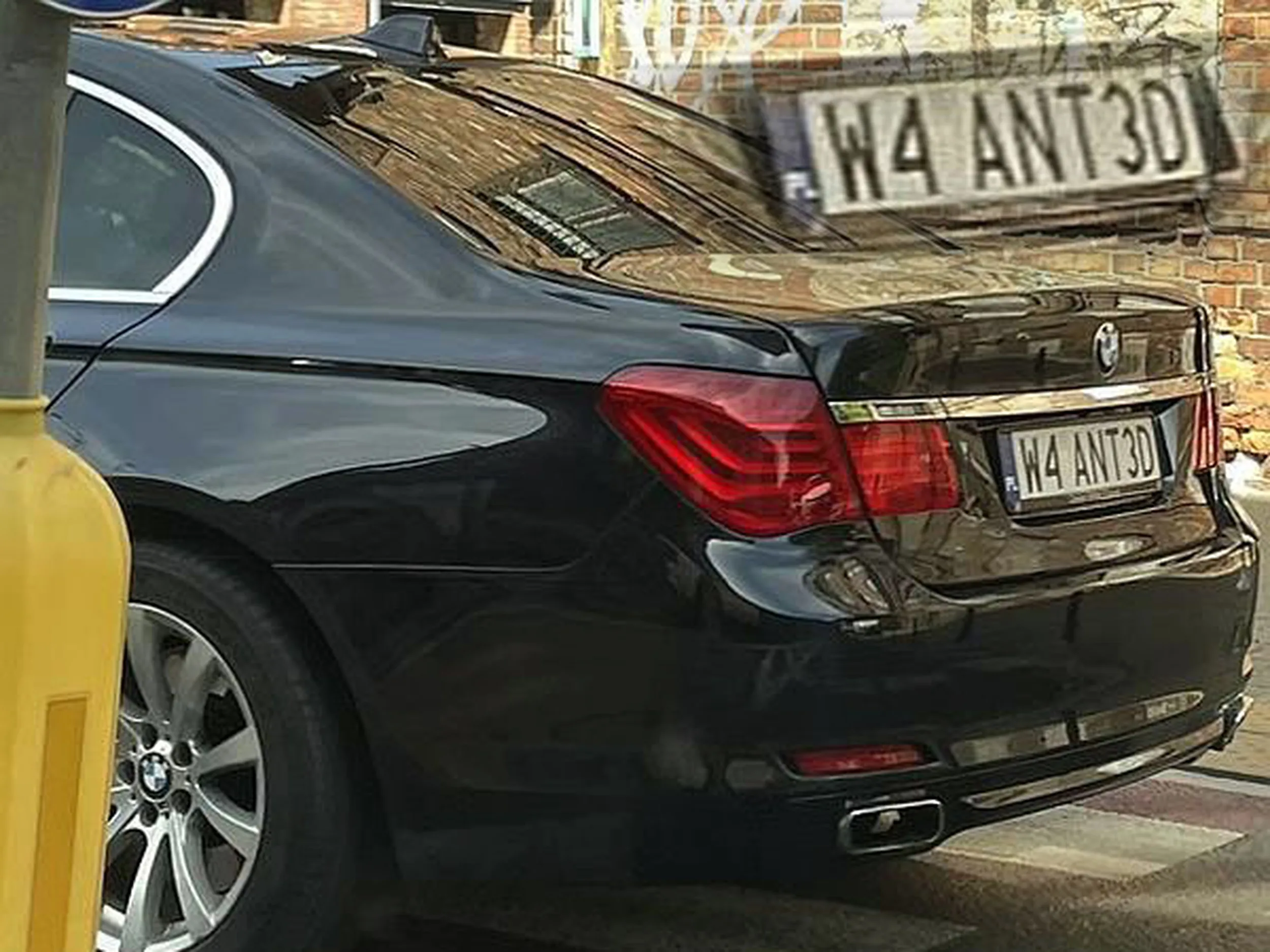 Fajny numer, blacha W4 ANT3D