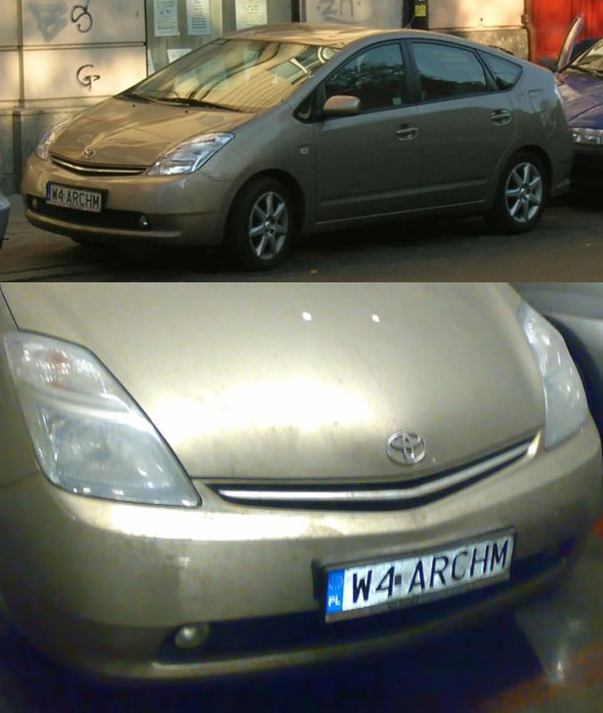 Fajny numer, blacha W4 ARCHM