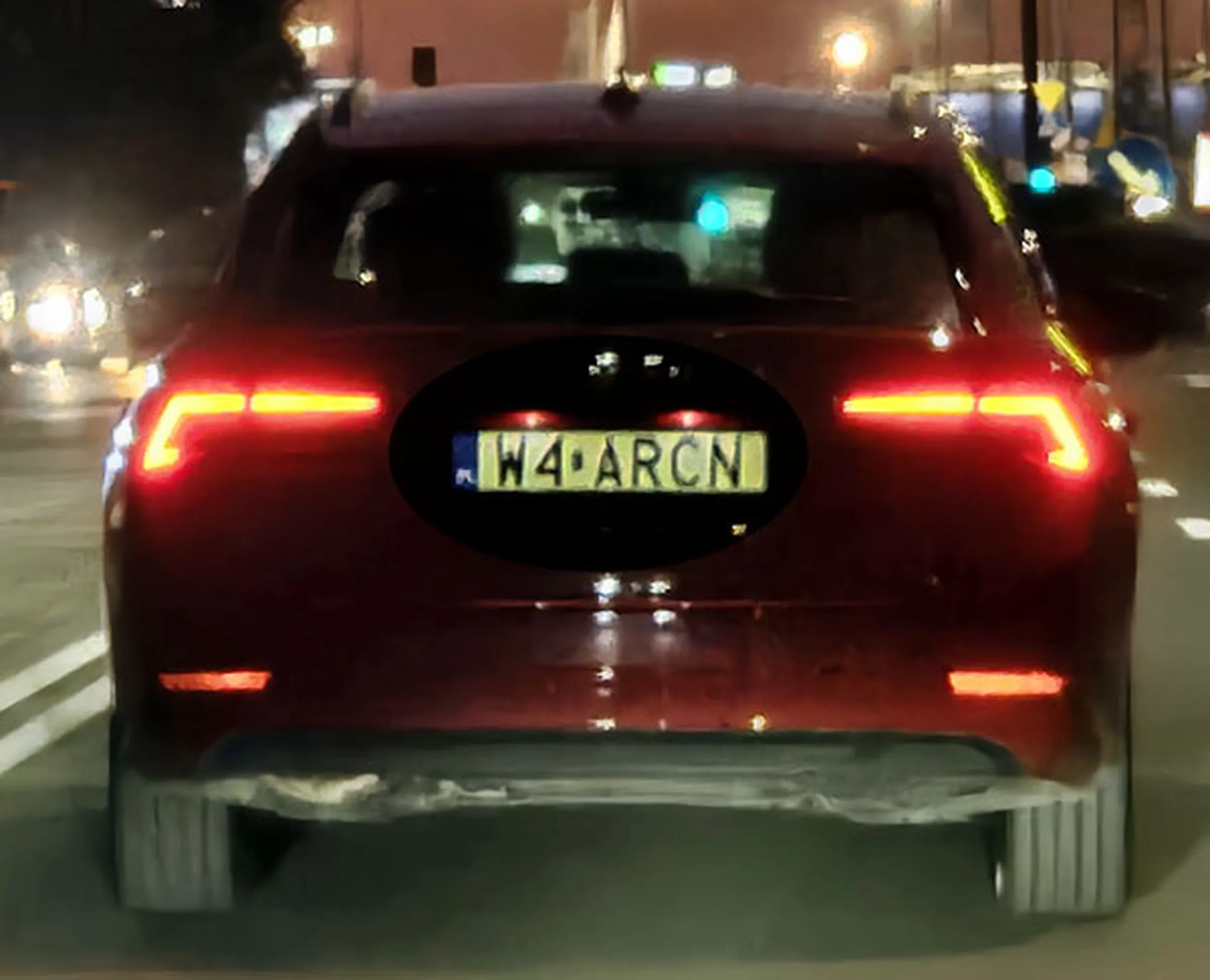 Fajny numer, blacha W4 ARCN