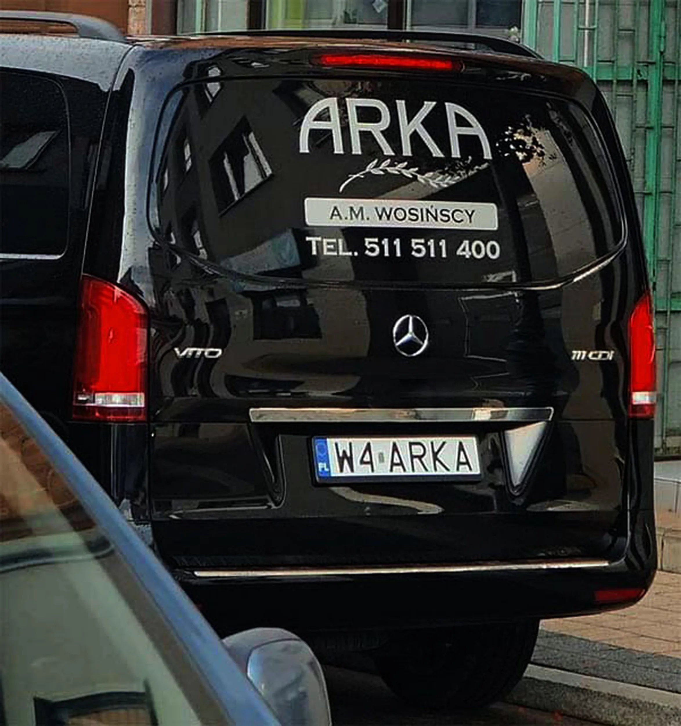 Fajny numer, blacha W4 ARKA