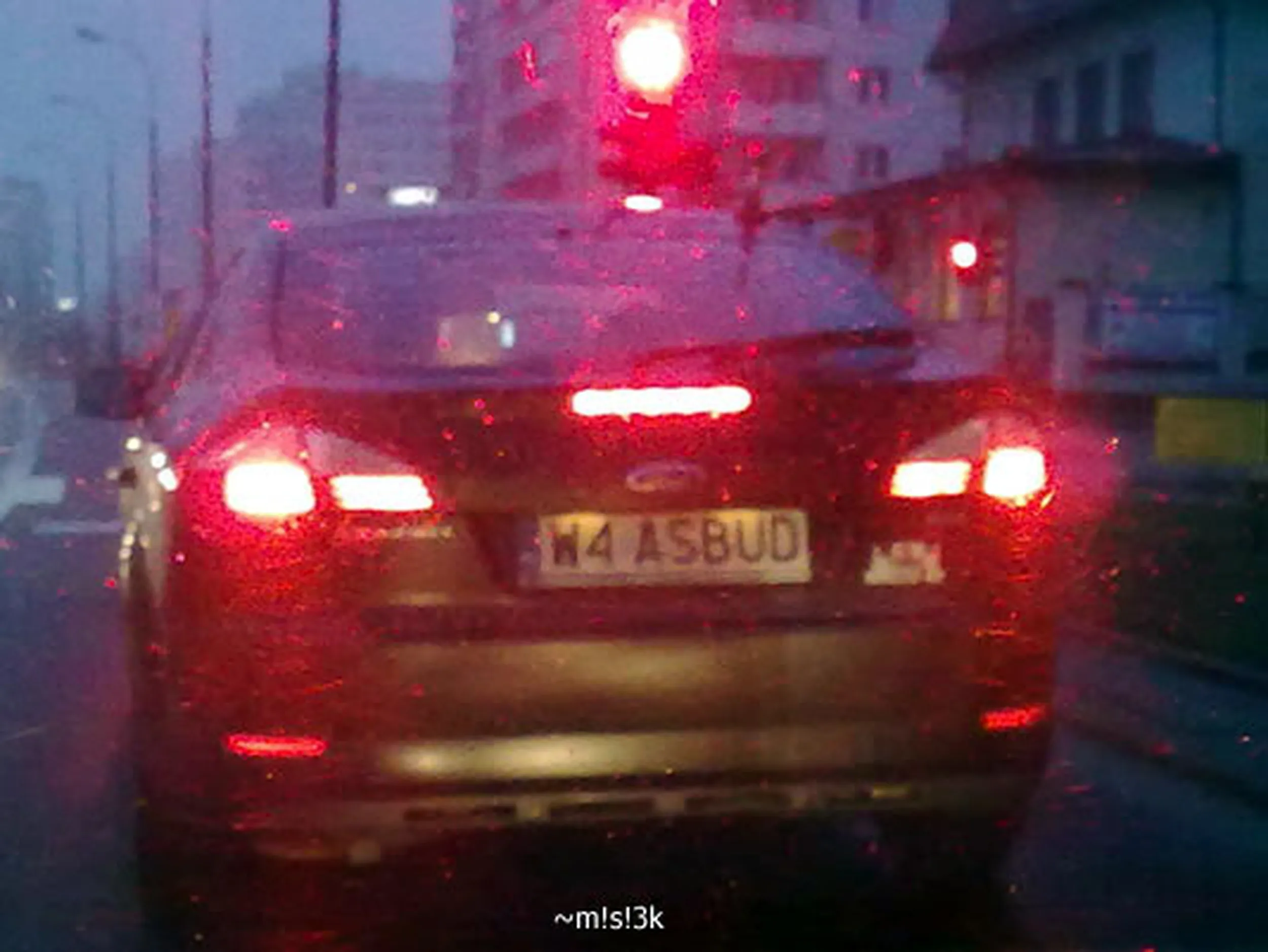 Fajny numer, blacha W4 ASBUD