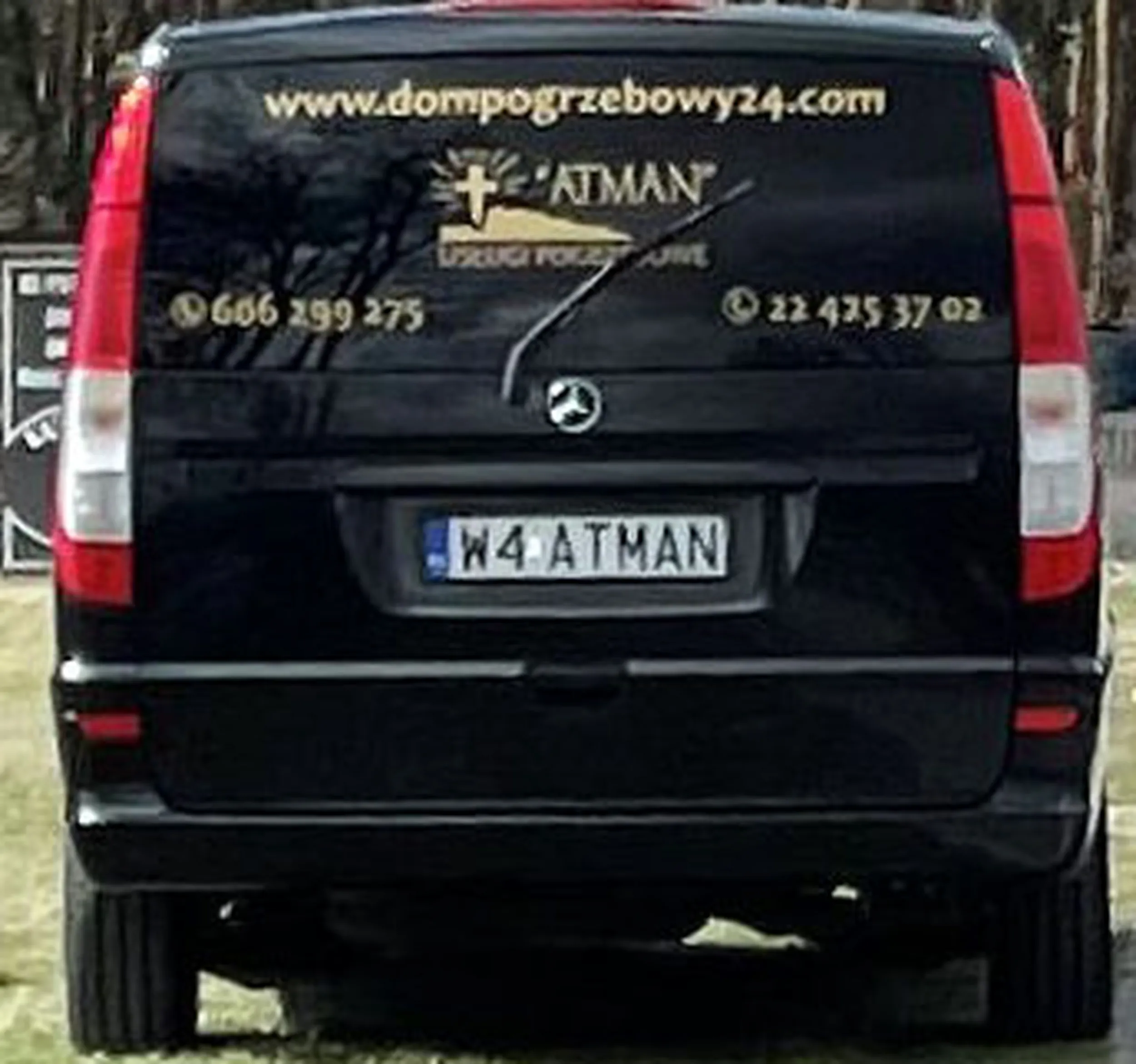 Fajny numer, blacha W4 ATMAN